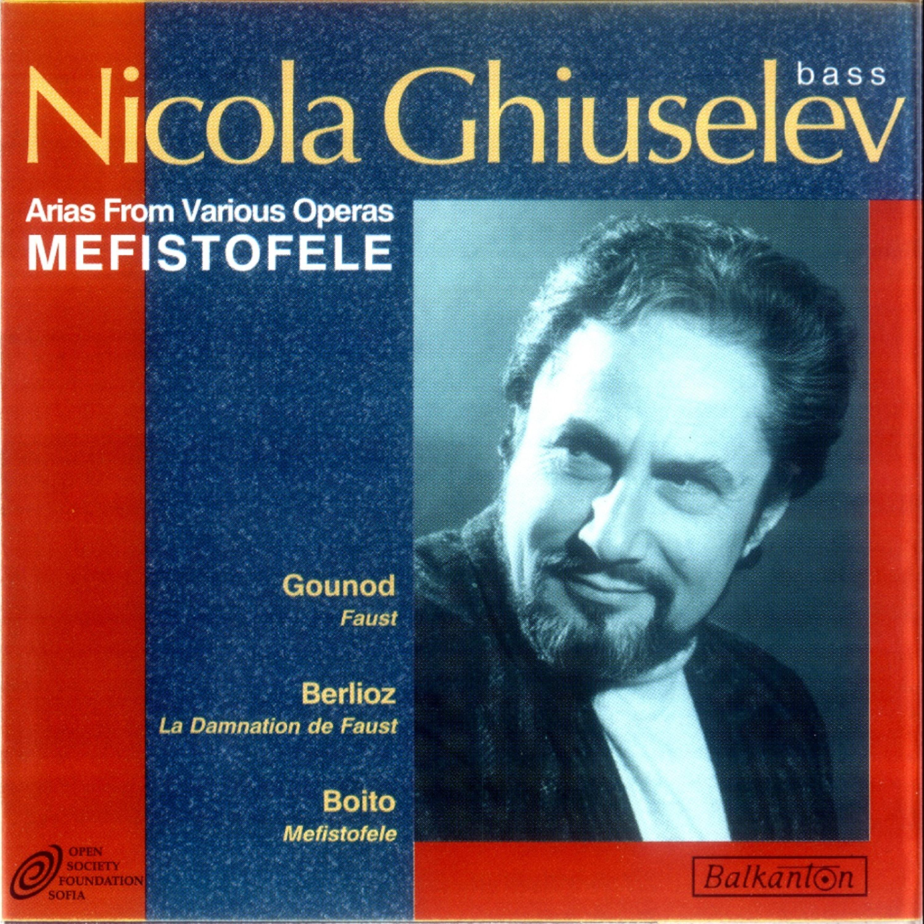 Постер альбома Arias from Various Operas – Mefistofele