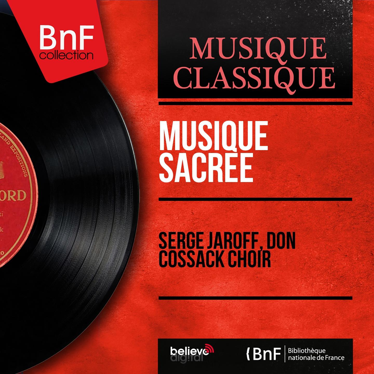 Постер альбома Musique sacrée (Mono Version)