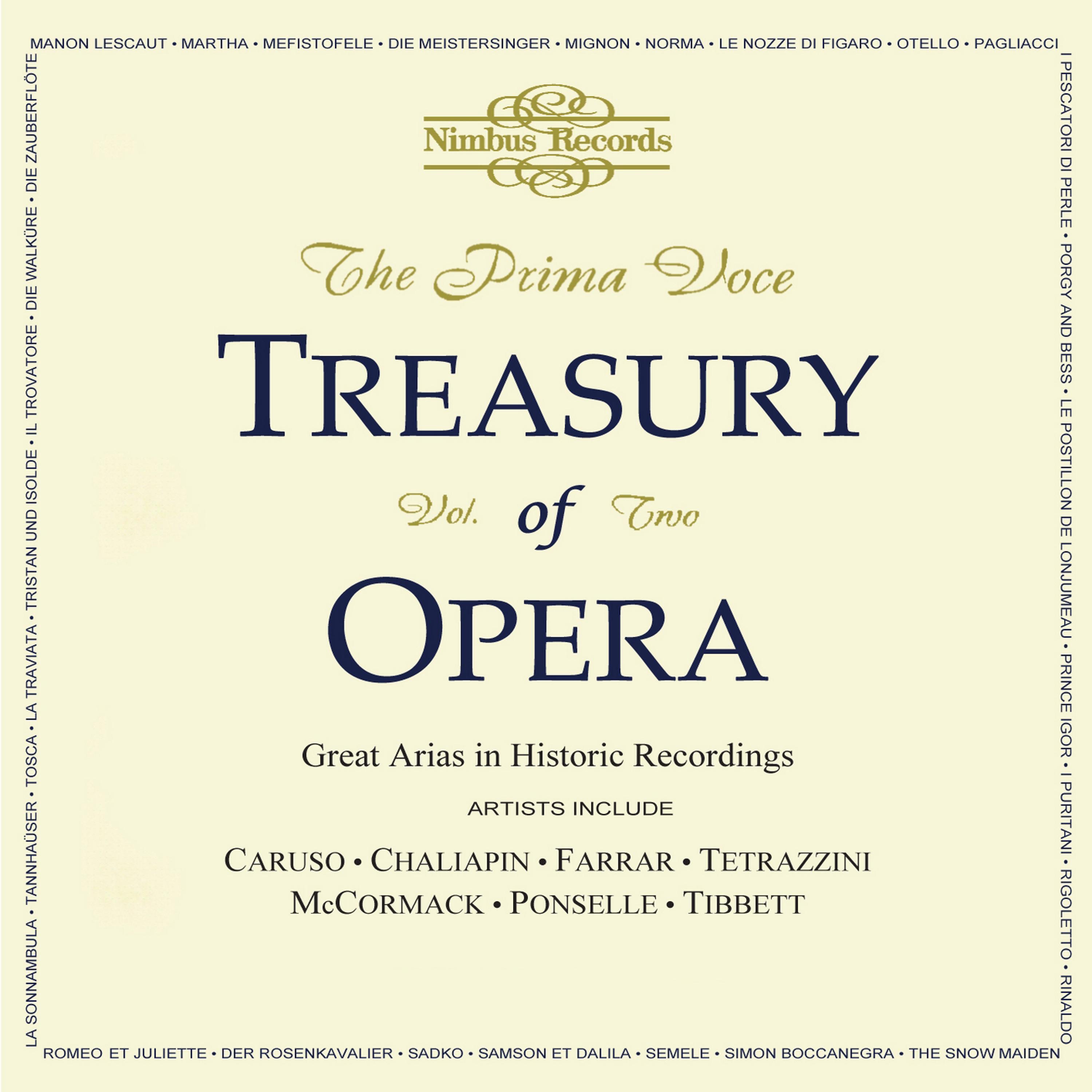Постер альбома The Prima Voce Treasury of Opera, Vol. 2