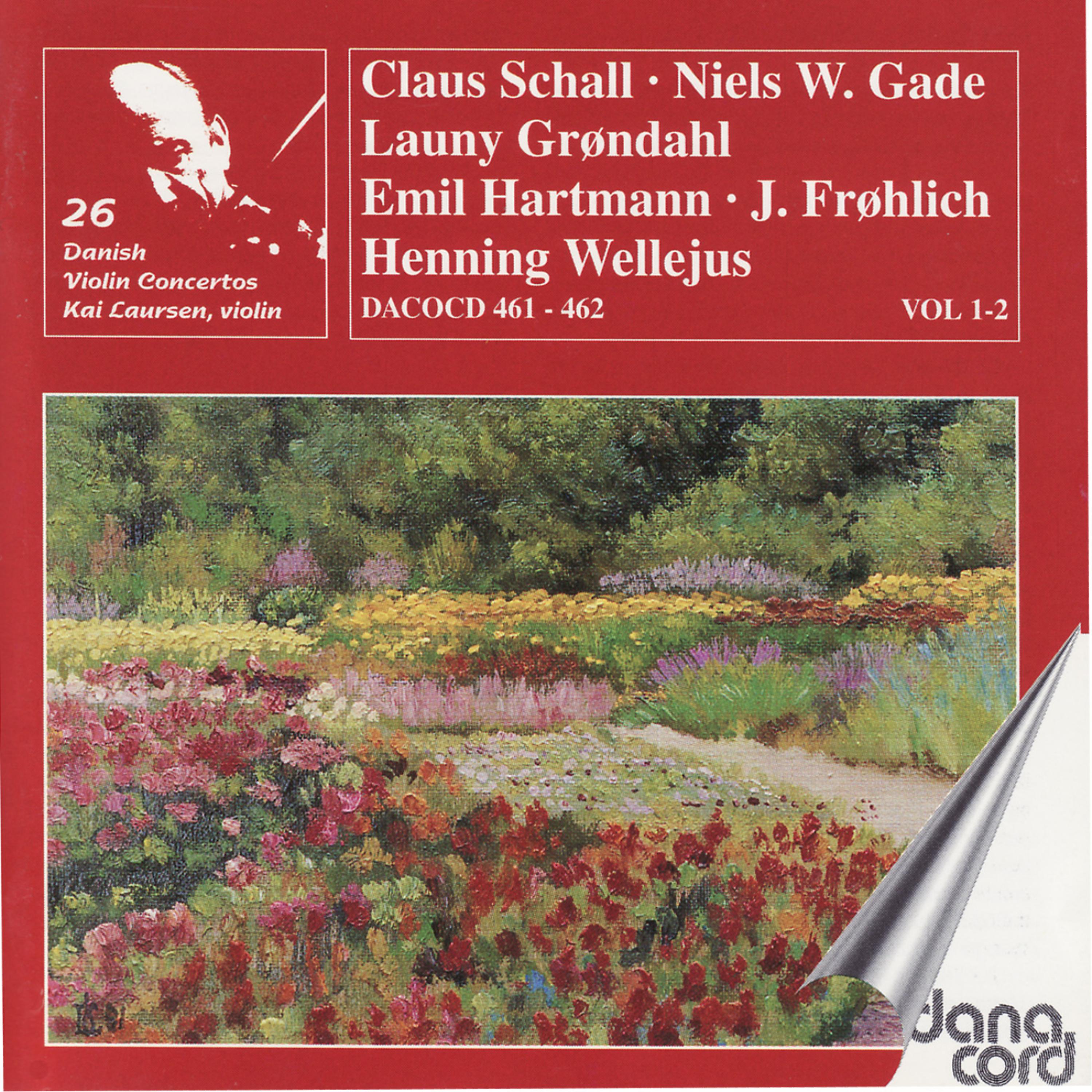 Постер альбома Danish Violin Concertos Vol. 1 & 2