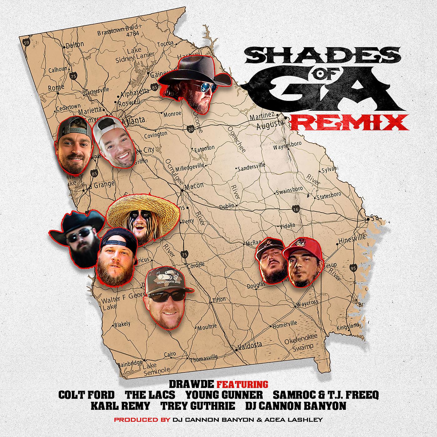 Постер альбома Shades of Georgia (Remix)
