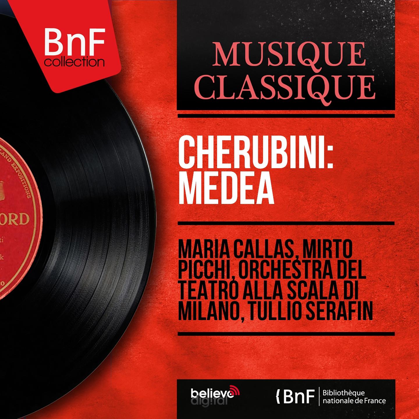 Постер альбома Cherubini: Medea (Mono Version)
