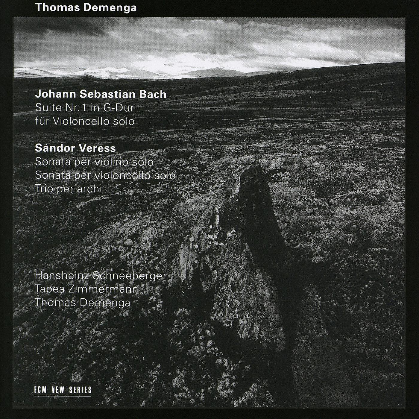 Постер альбома Bach: Suite Nr.1 für Violoncello solo / Veress: Sonata