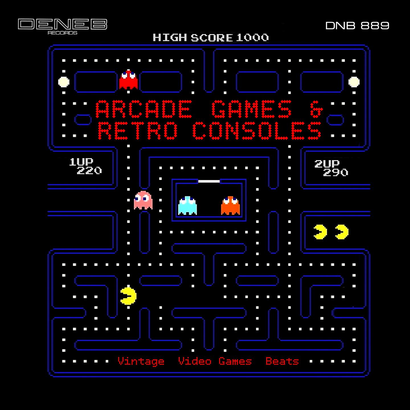 Постер альбома Arcade Games & Retro Consoles
