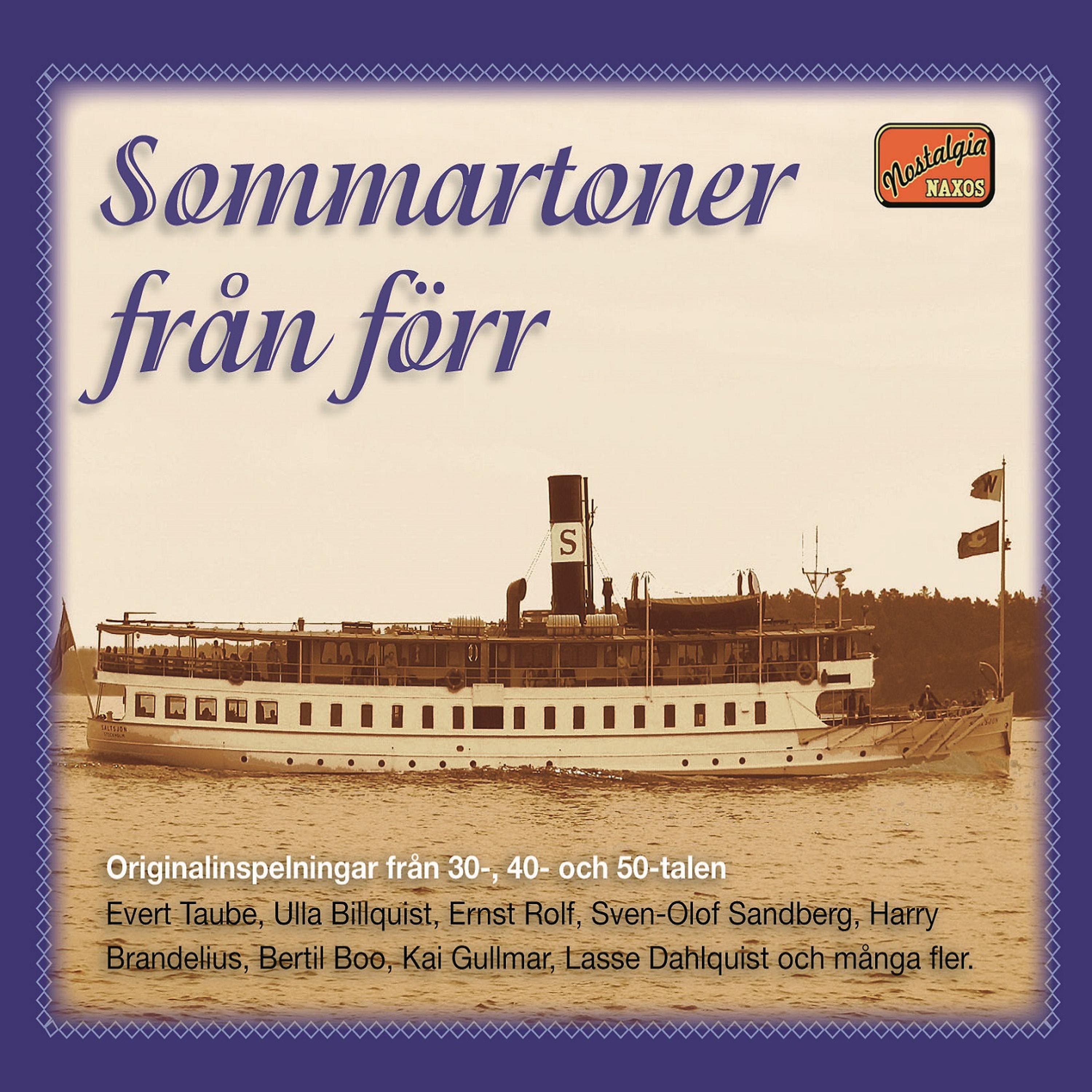 Постер альбома Sommartoner från förr - originalinspelningar från 30-, 40- och 50-talen