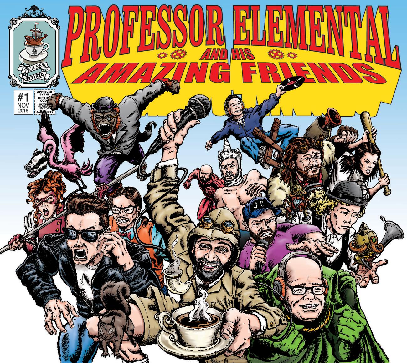 Постер альбома Professor Elemental and His Amazing Friends (Volume 1)