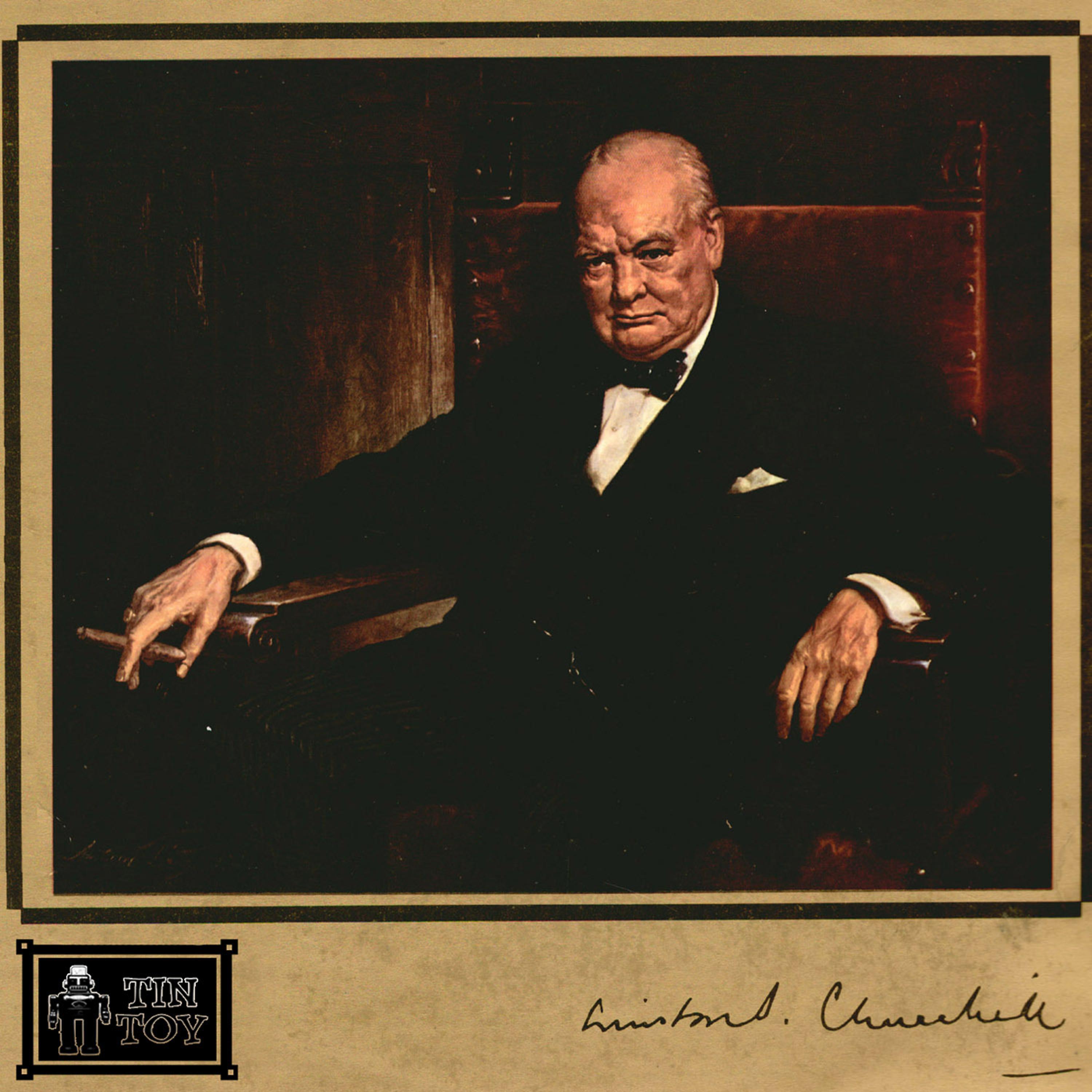 Постер альбома The Voice of Winston Churchill