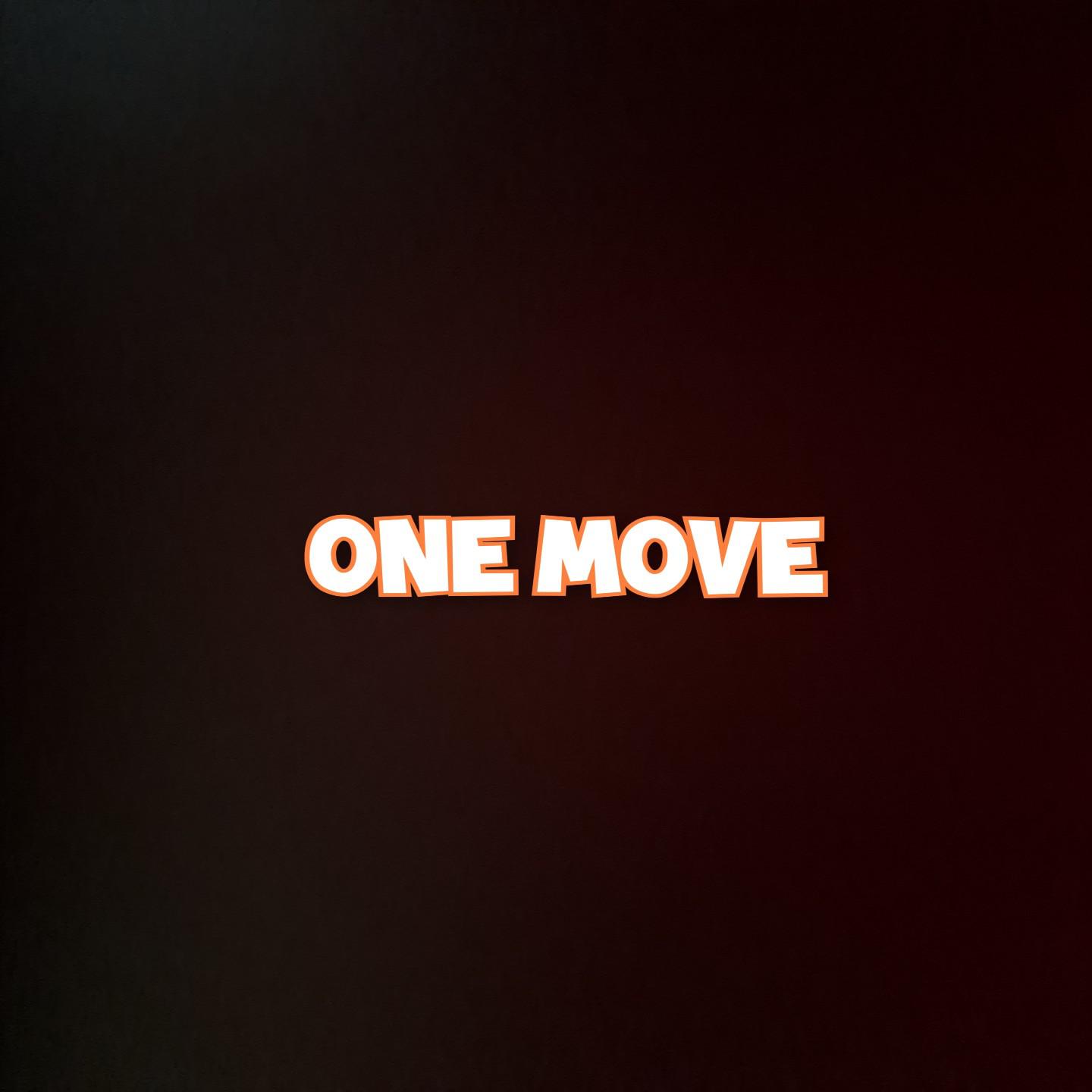 Постер альбома One move