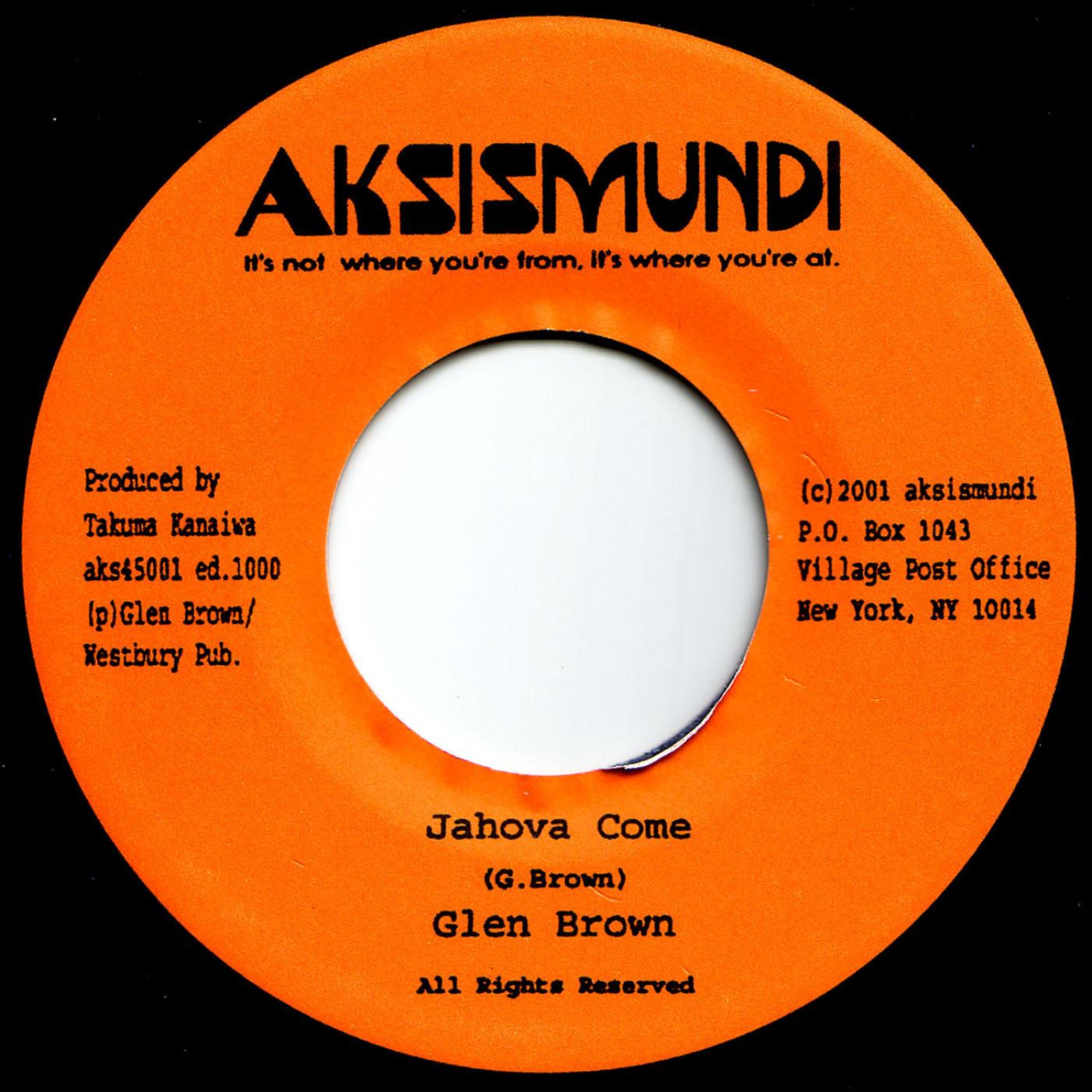 Постер альбома Jahova Come