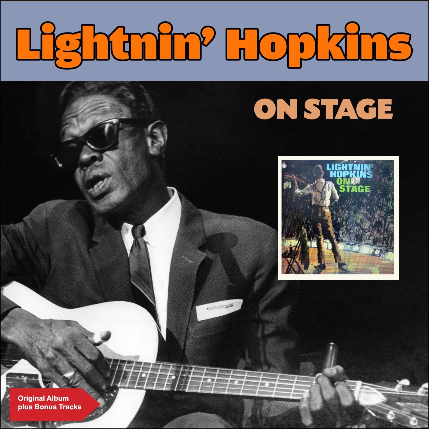 Постер альбома Lightnin' Hopkins on Stage