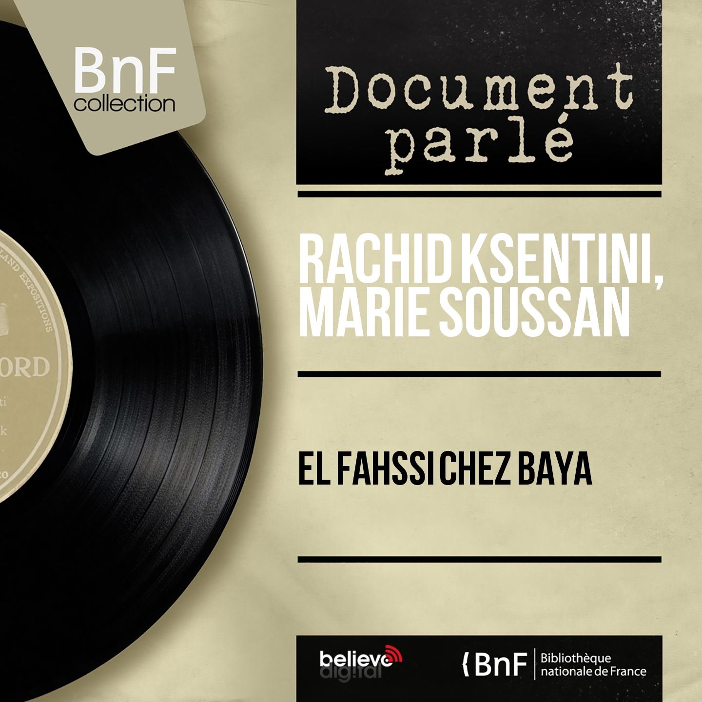 Постер альбома El Fahssi chez Baya (Mono Version)