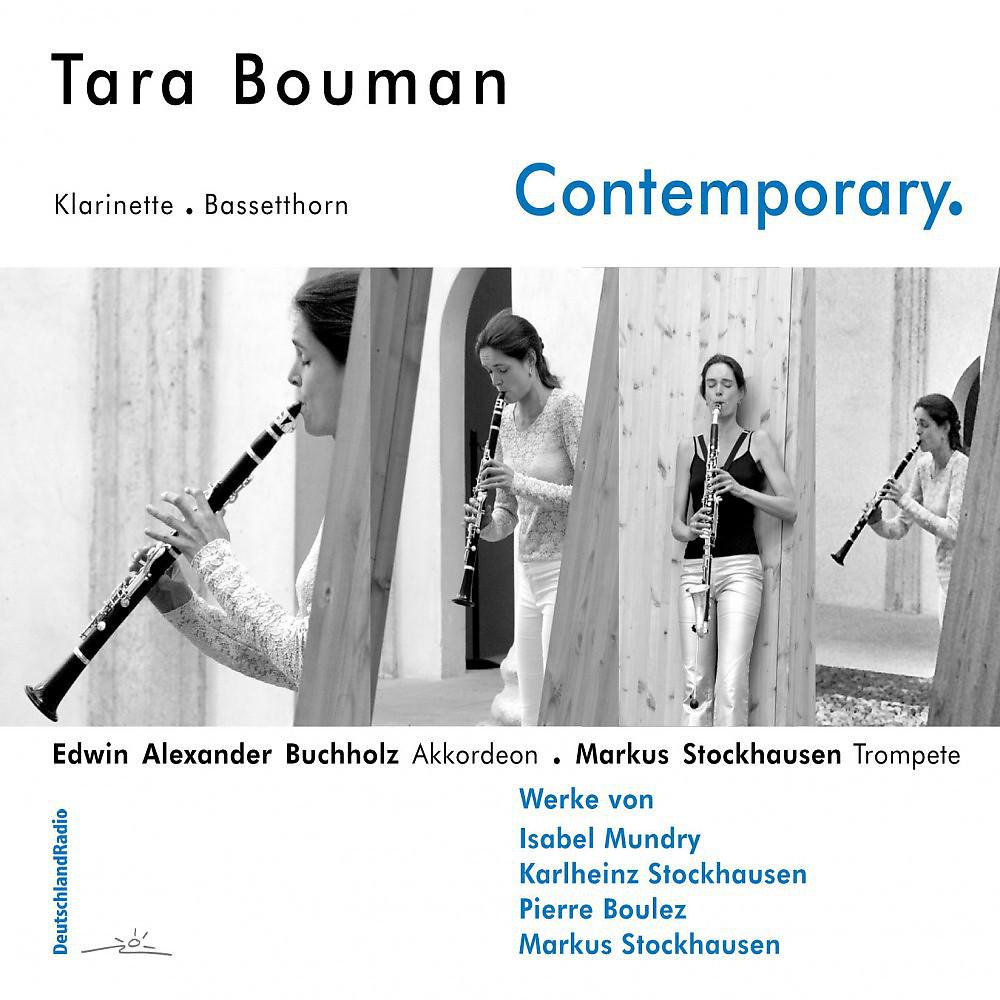 Постер альбома Isabel Mundry, Karlheinz Stockhausen, Pierre Boulez & Markus Stockhausen: Contemporary.