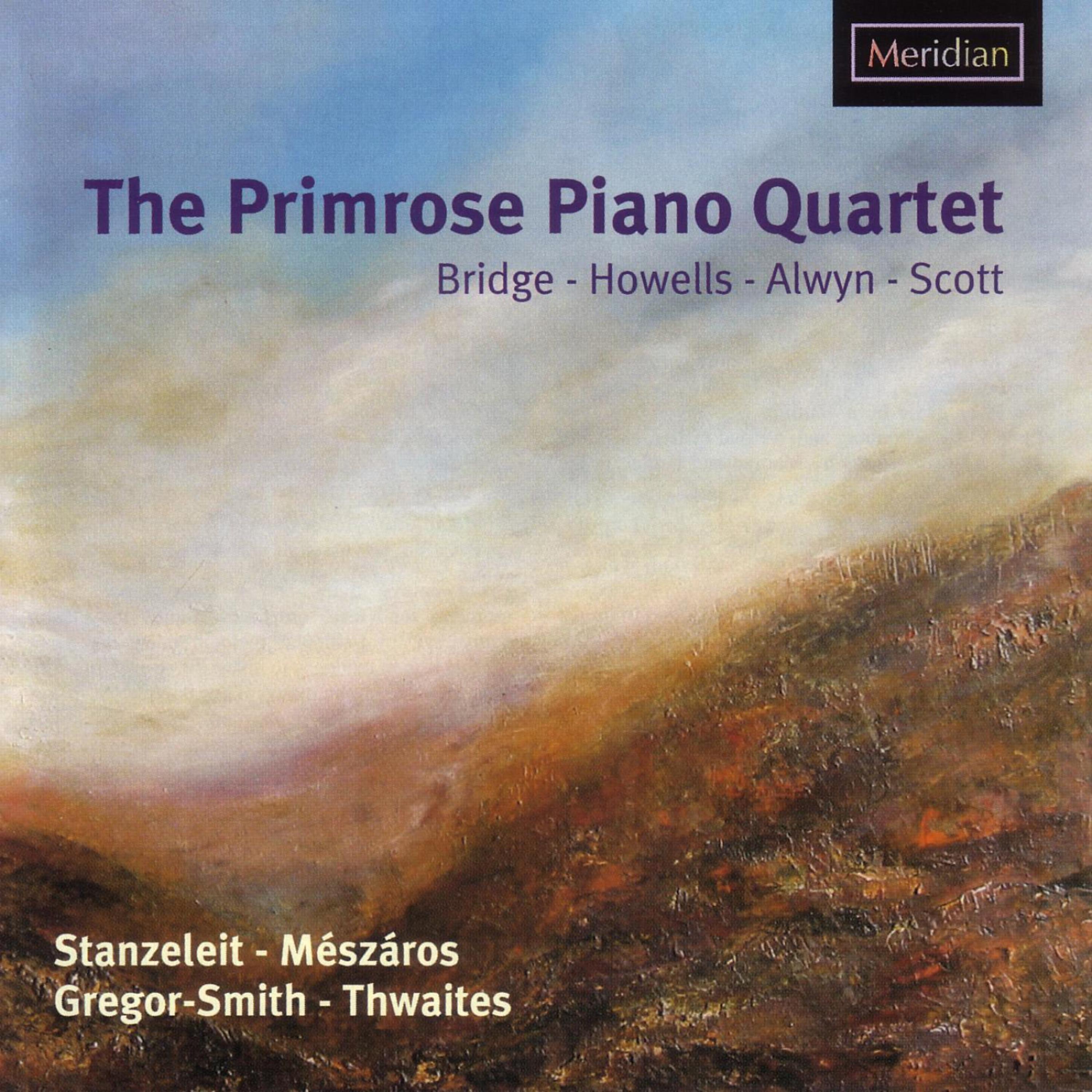 Постер альбома The Primrose Piano Quartet: Bridge - Howells - Alwyn - Scott