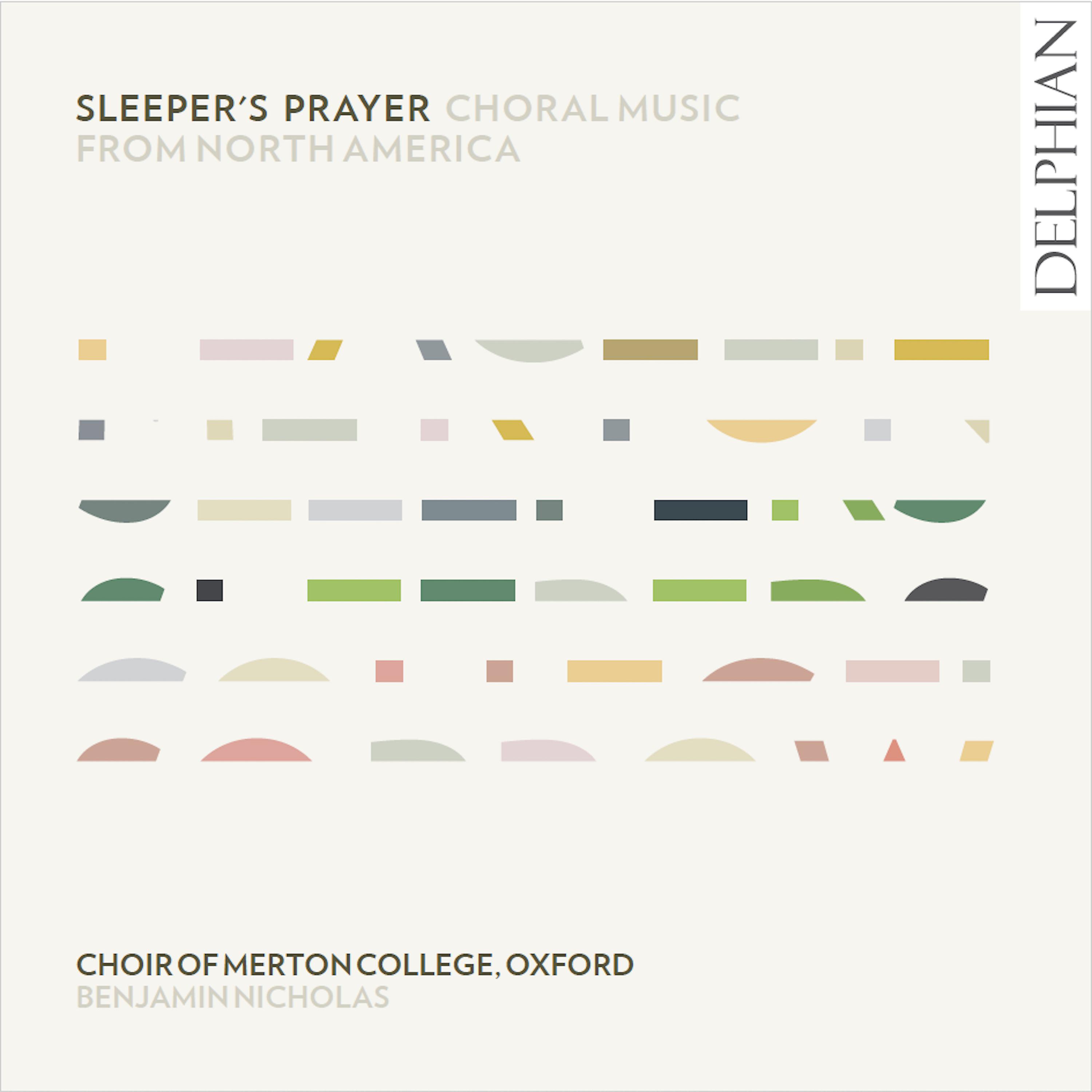 Постер альбома Sleeper's Prayer: Choral Music from North America