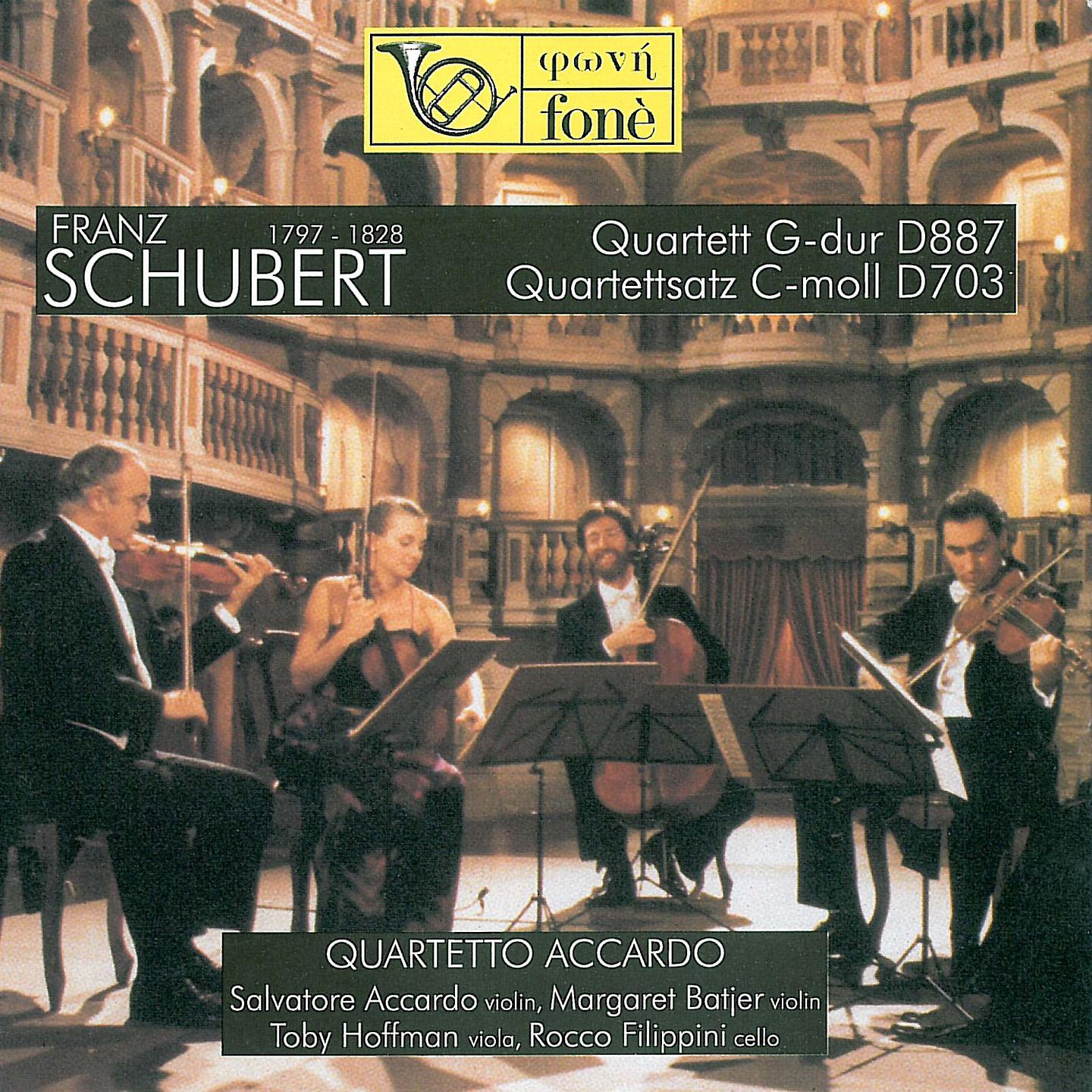 Постер альбома Schubert: Quartett, D. 887 & Quartettsatz, D. 703