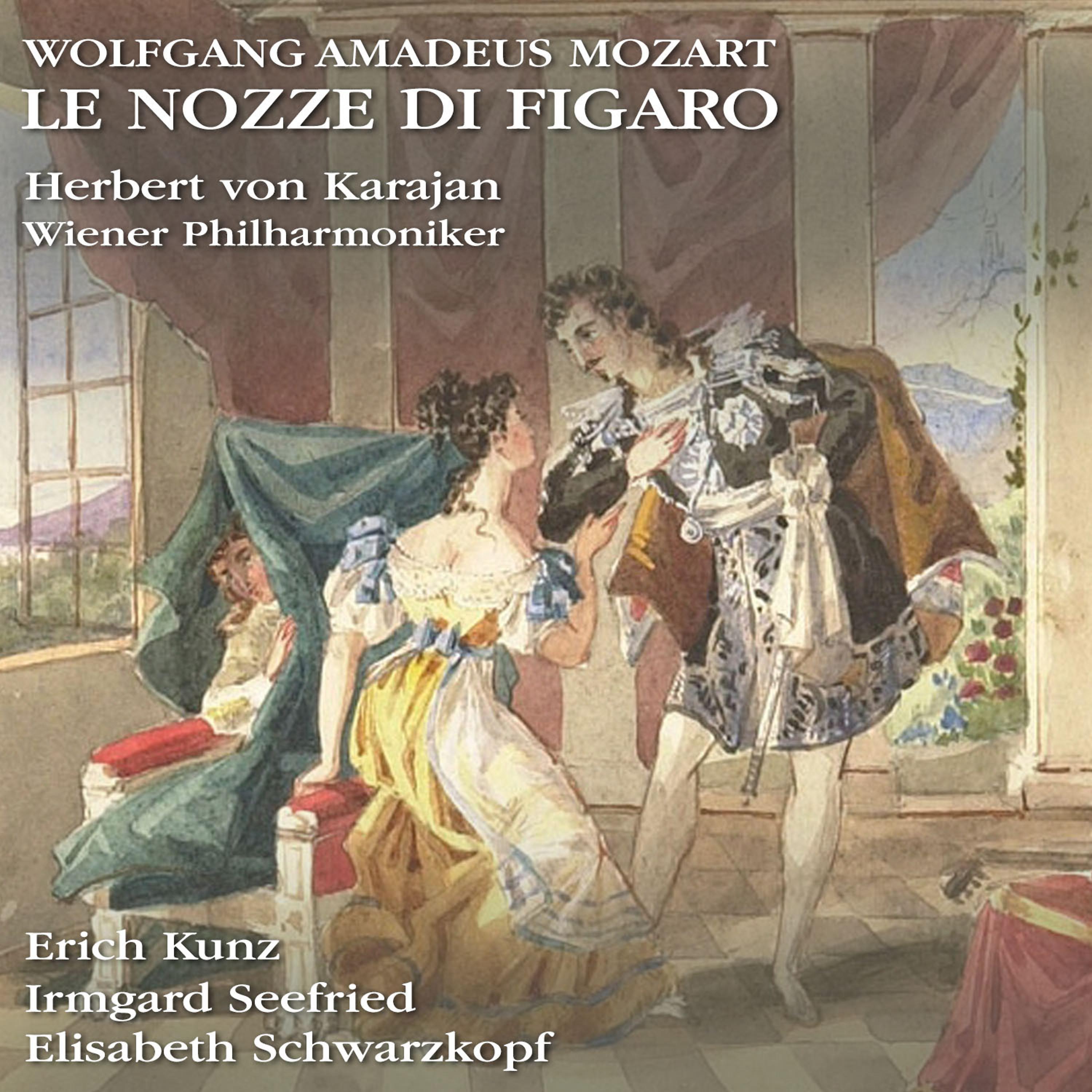 Постер альбома Wolfgang Amadeus Mozart: Le nozze di Figaro (1950)