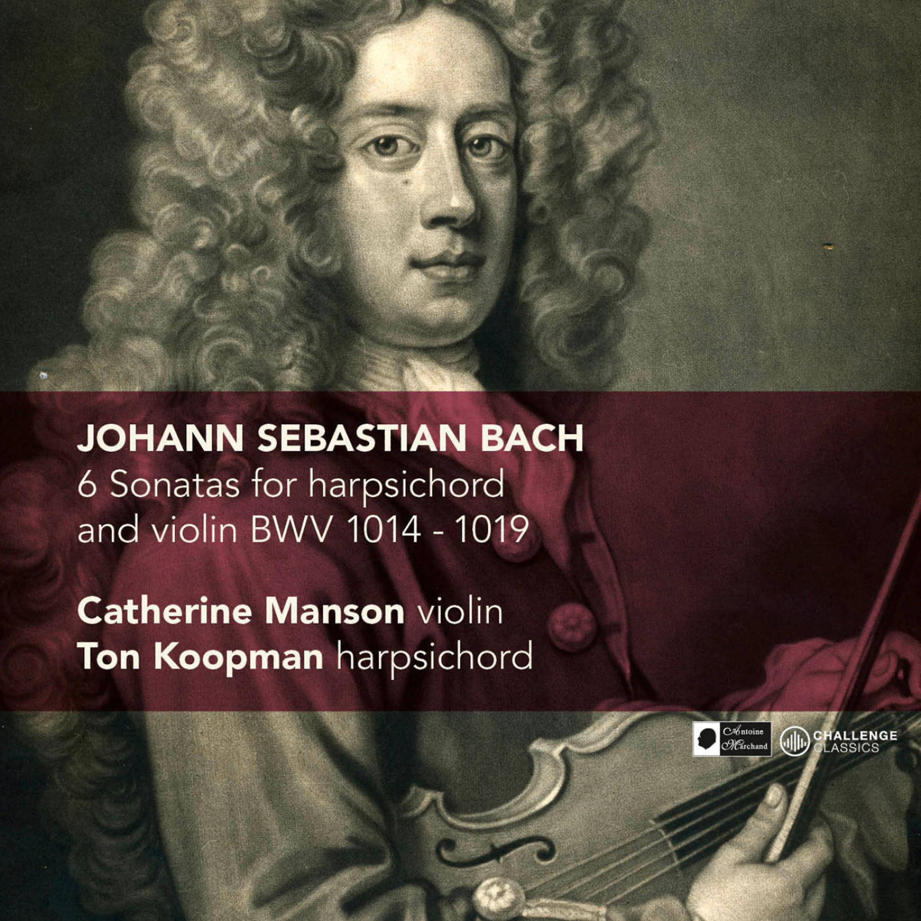 Постер альбома J.S. Bach: 6 Sonatas for harpsichord and violin BWV 1014-1019