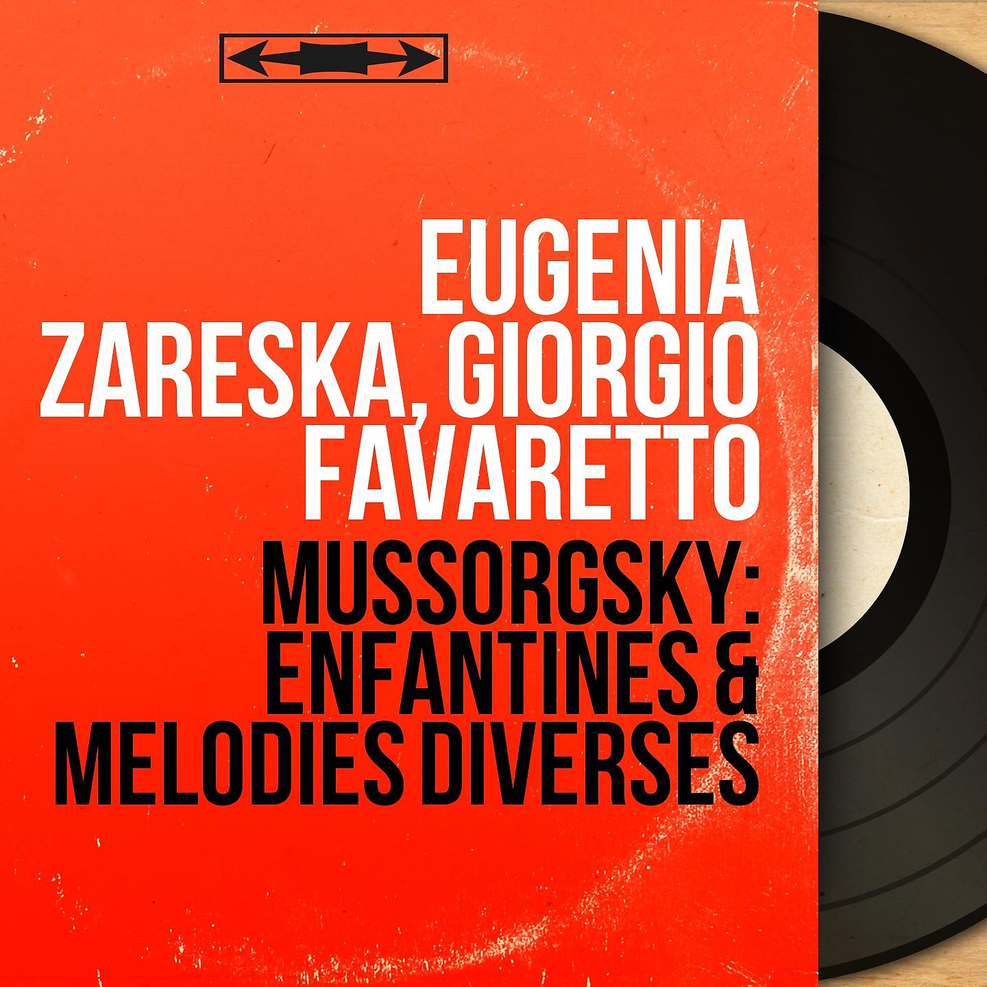 Постер альбома Mussorgsky: Enfantines & Mélodies diverses