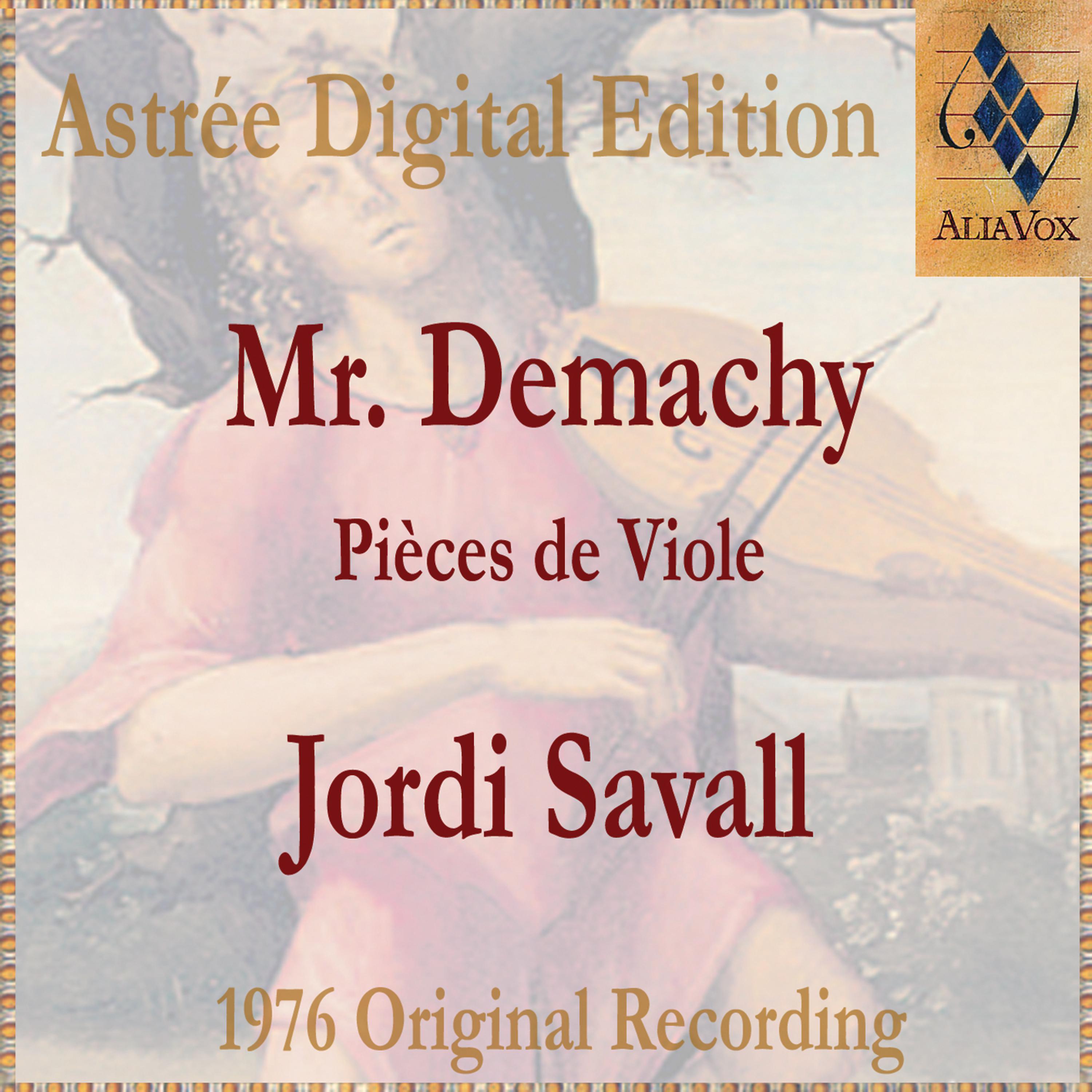 Постер альбома Mr Demachy: Pièces De Viole