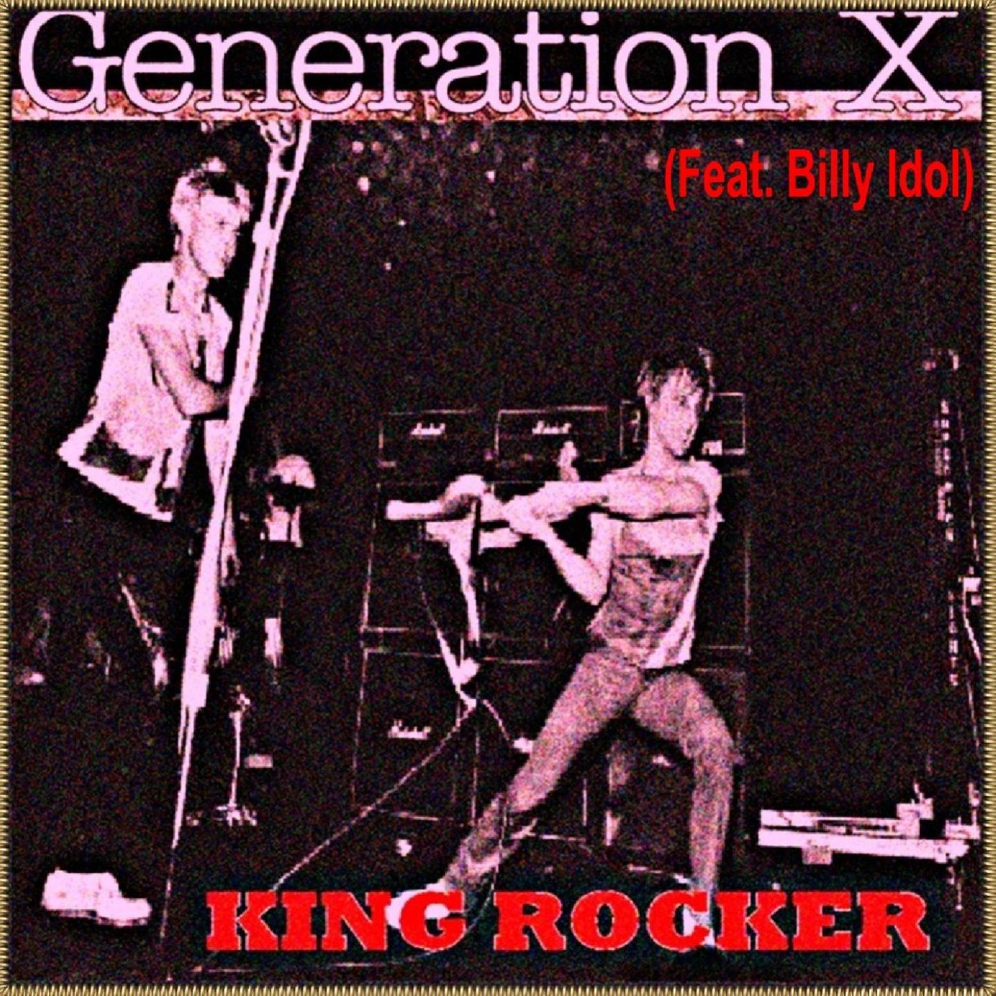 Постер альбома King Rocker featuring Billy Idol
