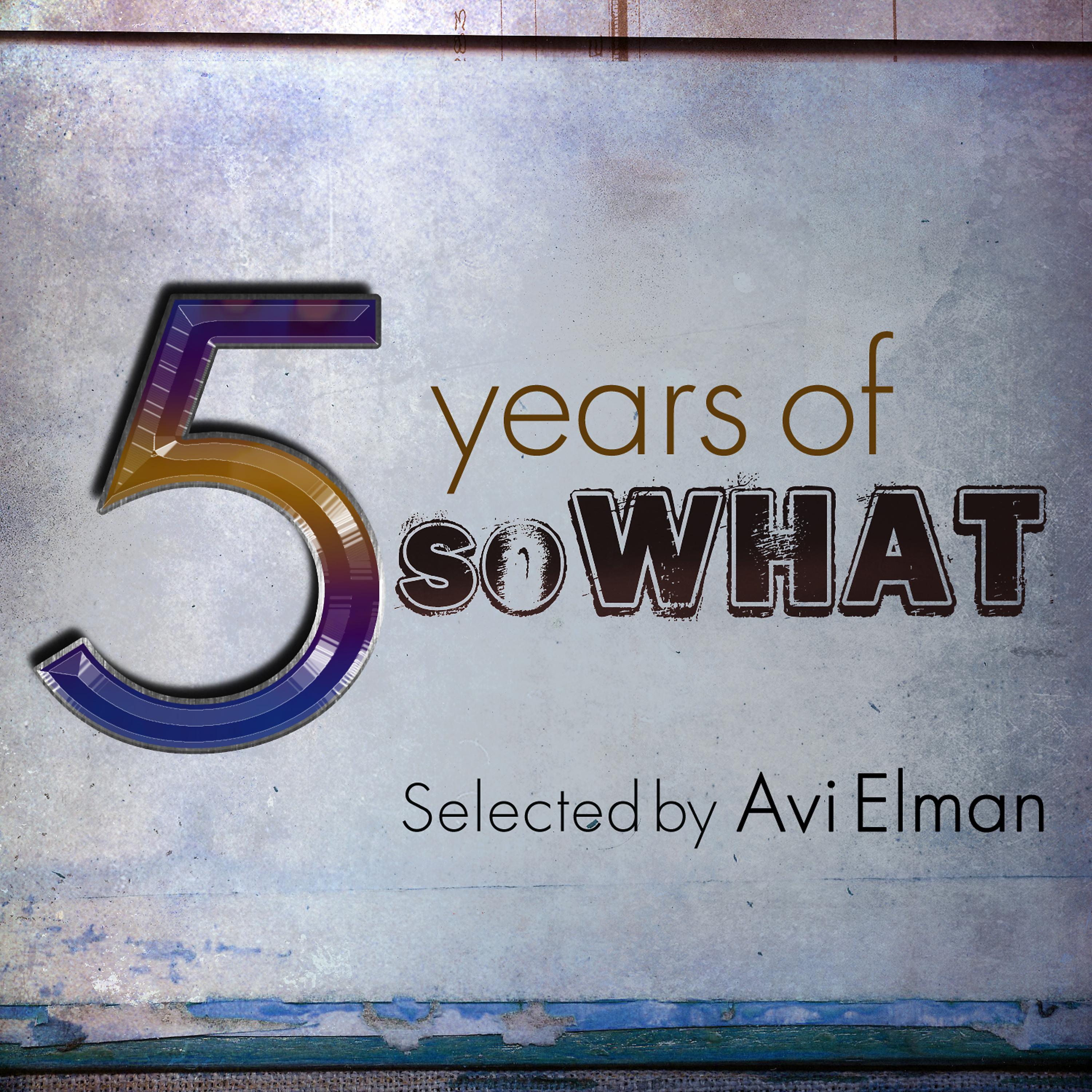 Постер альбома 5 years of SoWHAT - Selected By Avi Elman