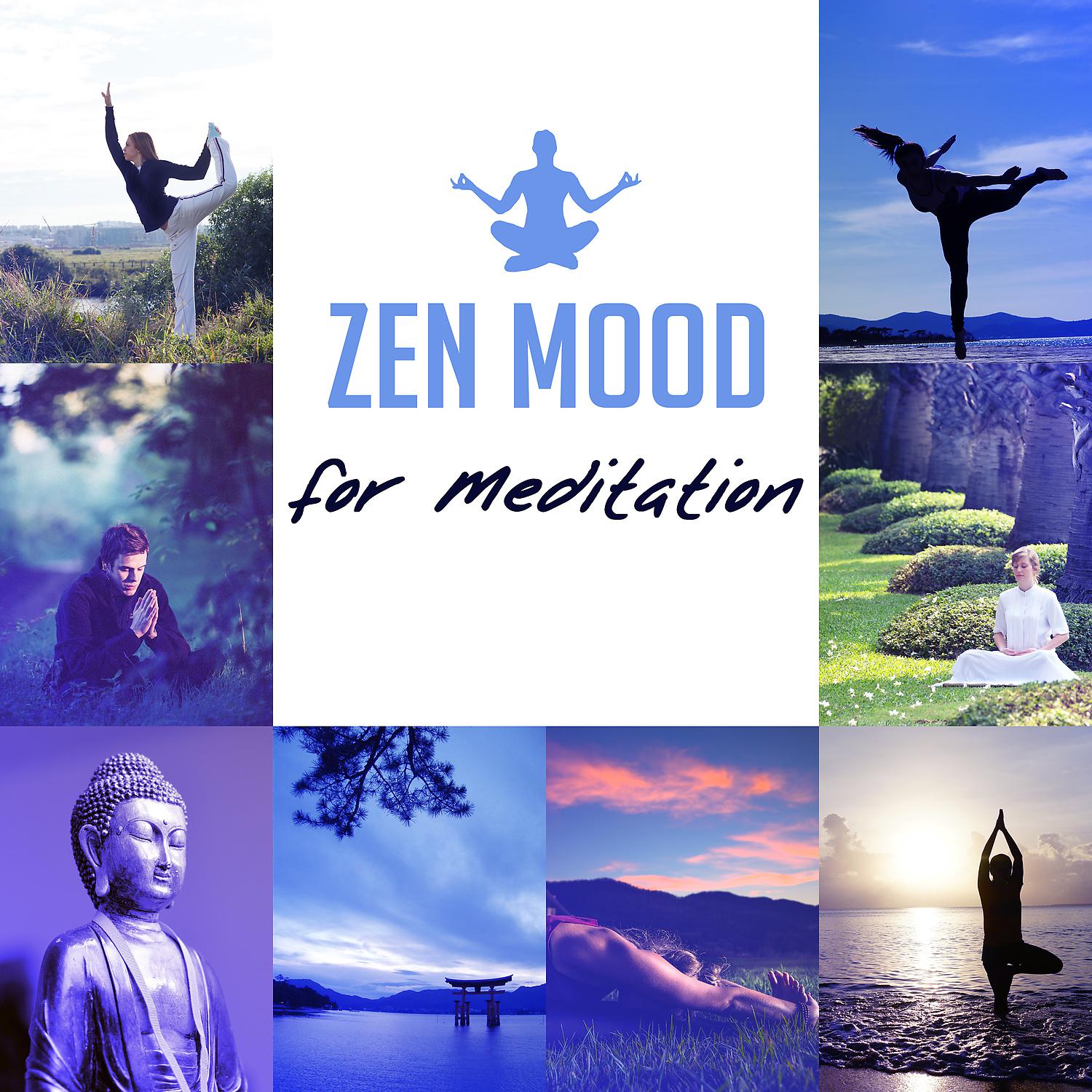 Постер альбома Zen Mood for Meditation: 30 Relaxing Tracks for Mindfulness Training, Tai Chi & Yoga Exercises, Inner Peace & Harmony, Sound Therapy for Spiritual Healing