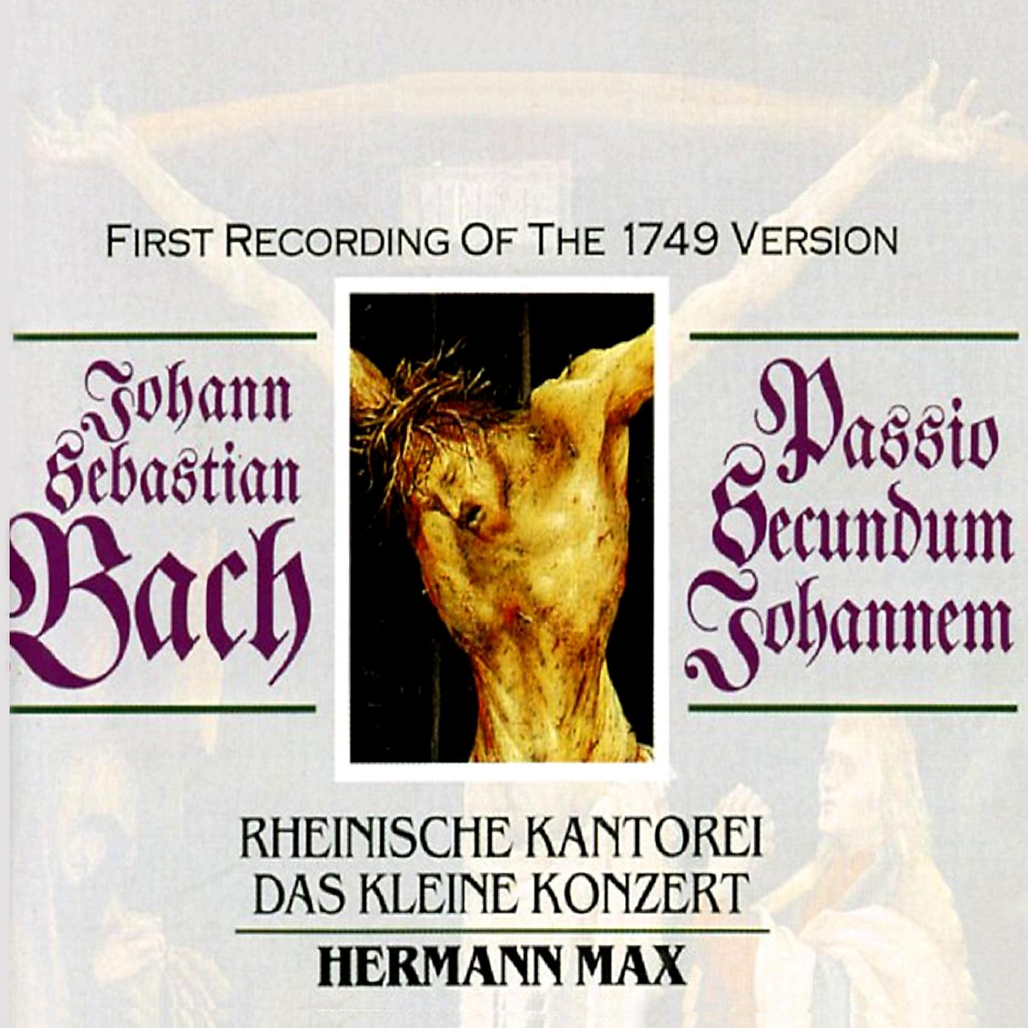 Постер альбома Bach: Passio Secundum Johannem