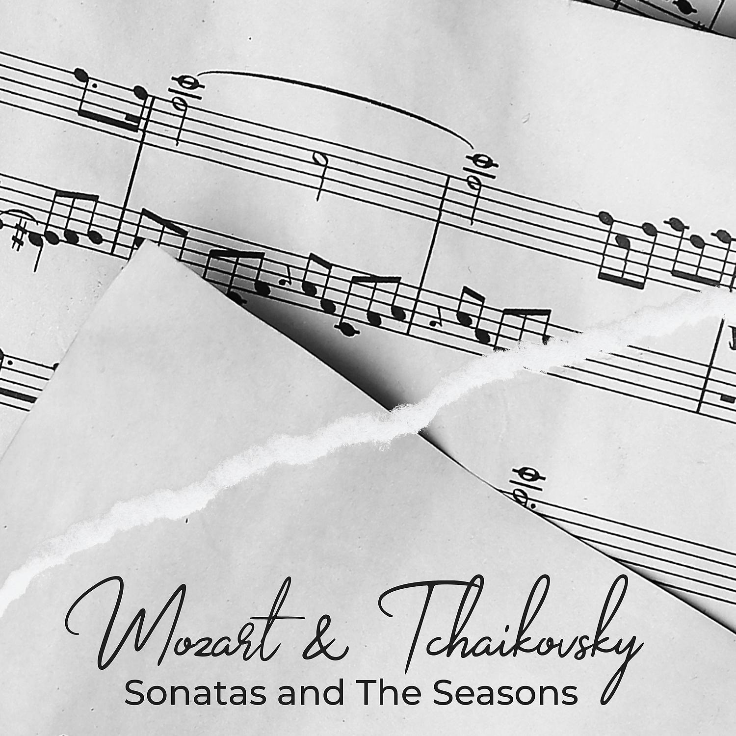 Постер альбома Mozart & Tchaikovsky: Sonatas and The Seasons. The Best Classical Music, Selected Instrumental Pieces for Guitar and Harp