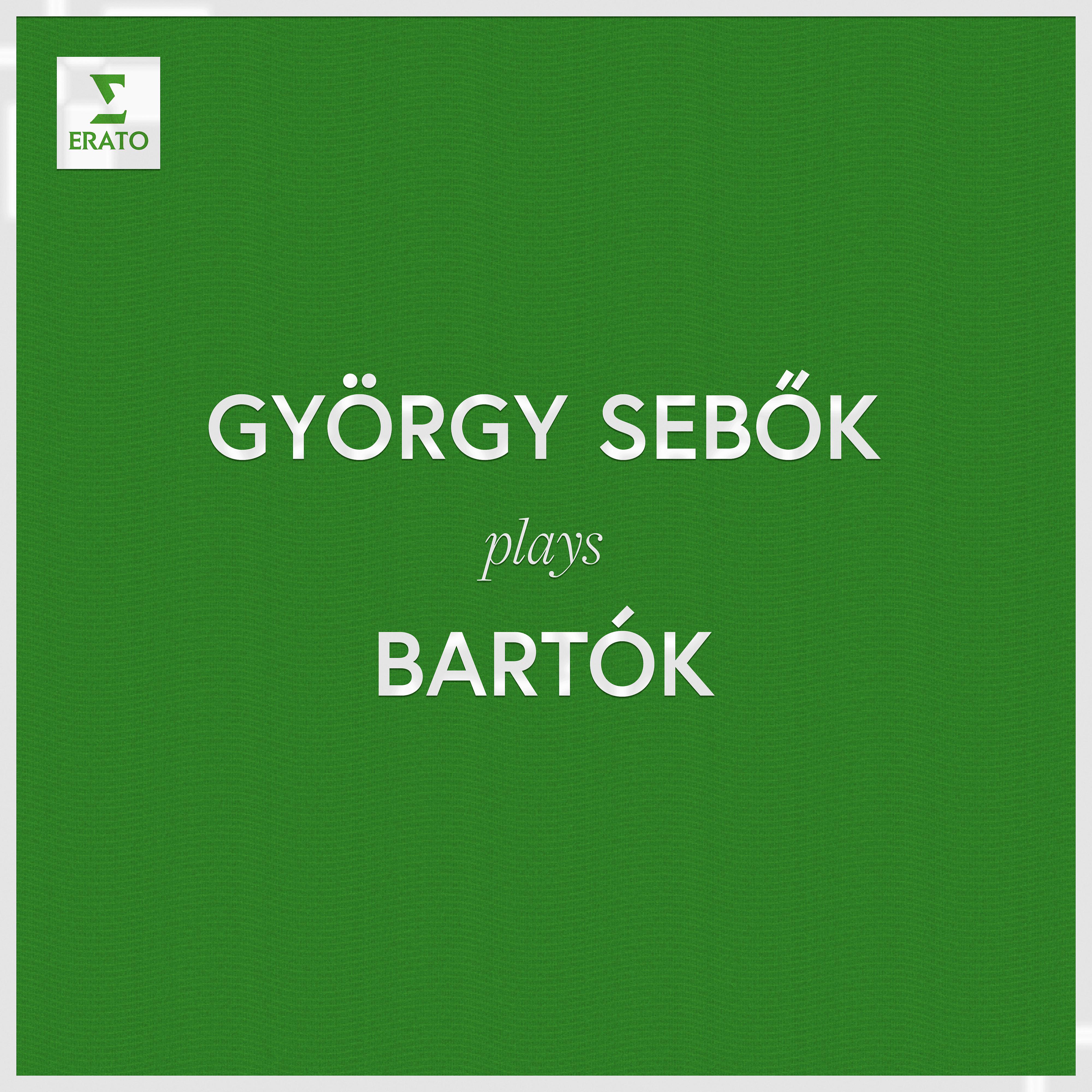 Постер альбома György Sebők Plays Bartók