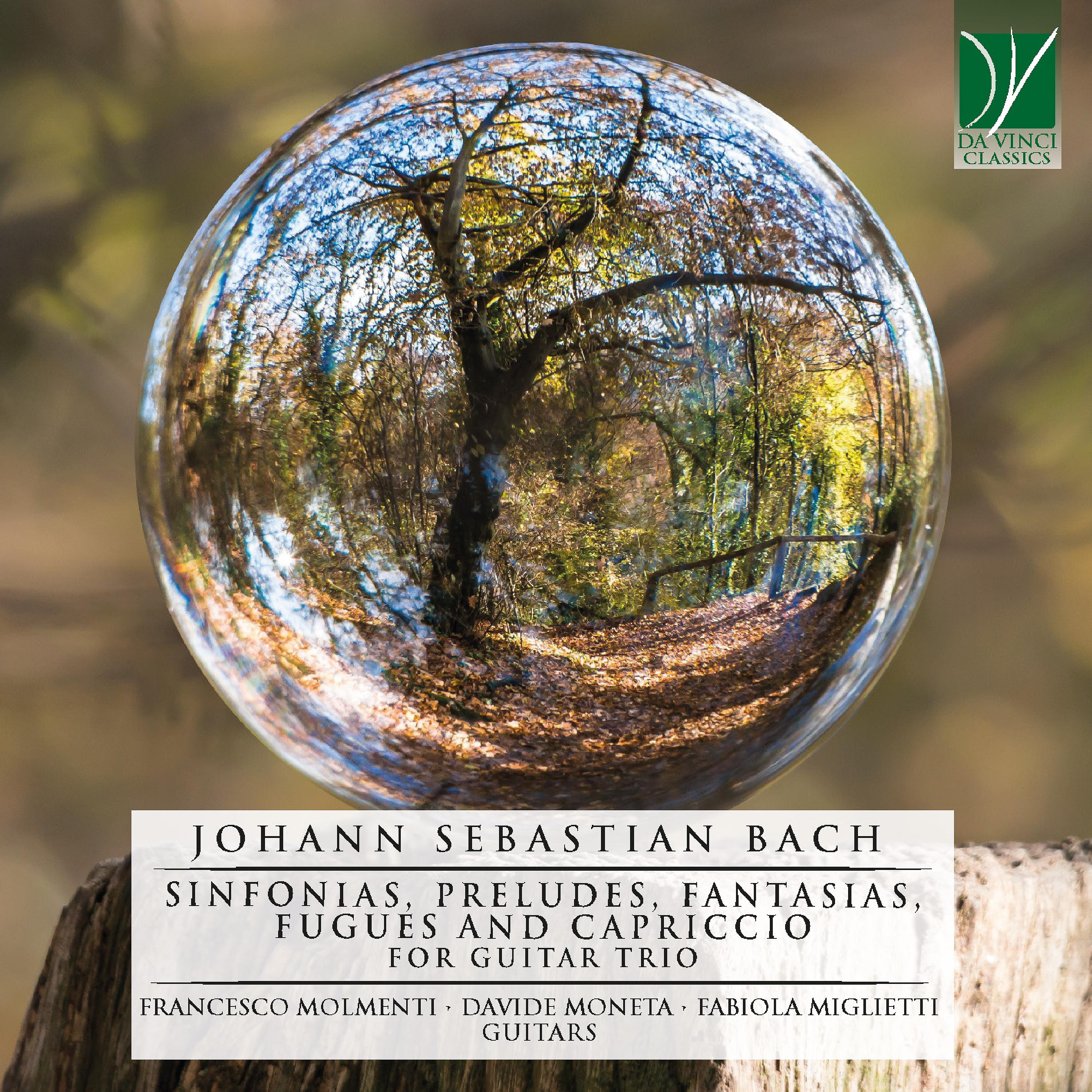 Постер альбома Johann Sebastian Bach: Sinfonias, Preludes, Fantasias, Fugues and Capriccio