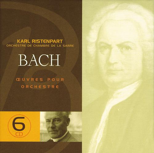 Постер альбома J.S. Bach: Oeuvres pour orchestre
