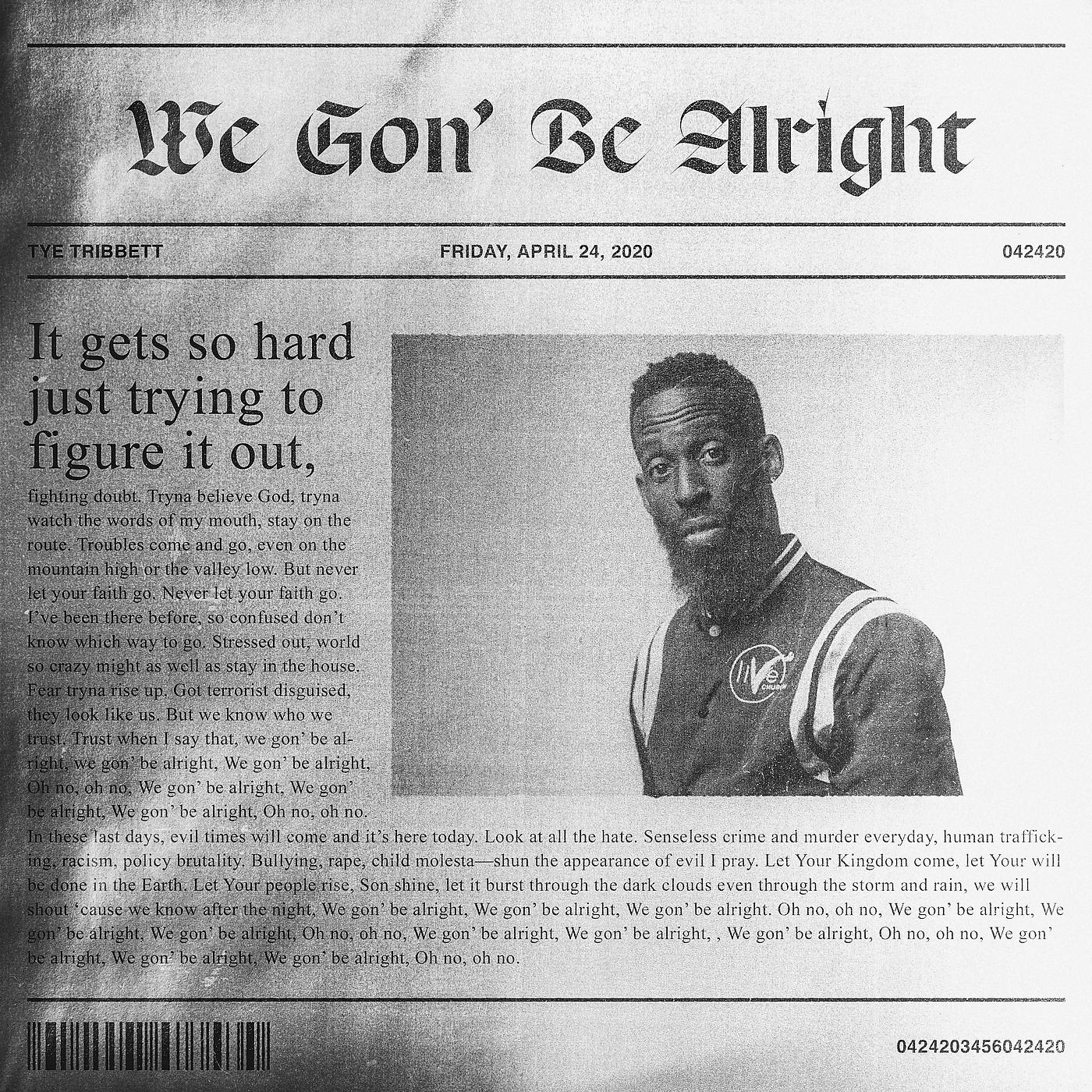 Постер альбома We Gon’ Be Alright