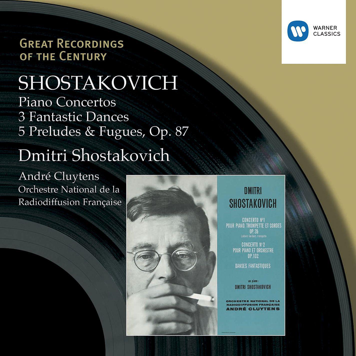 Постер альбома Shostakovich:Piano Concertos, Three Fantastic Dances, Preludes & Fugues.