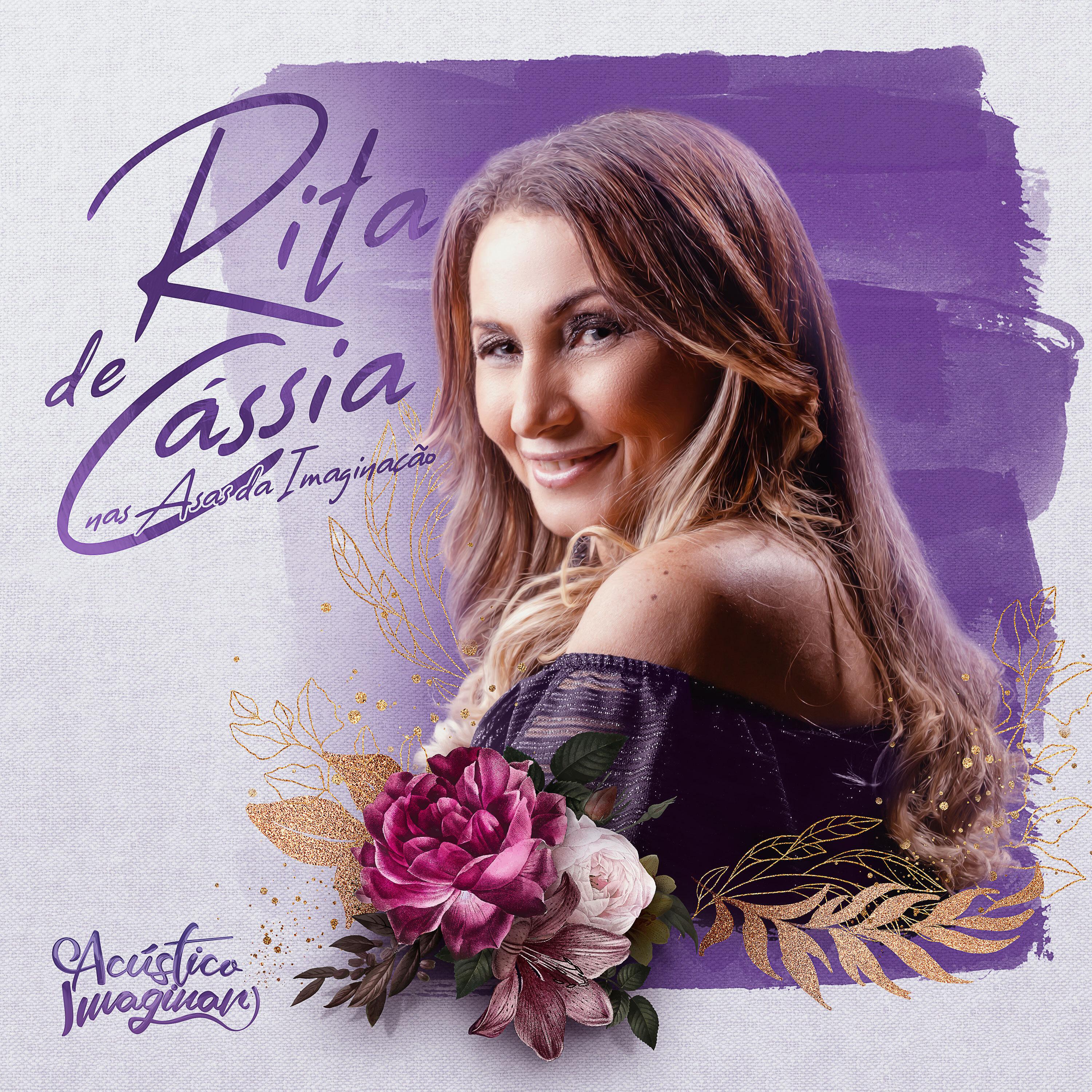 Постер альбома Acústico Imaginar: Rita de Cássia nas Asas da Imaginação