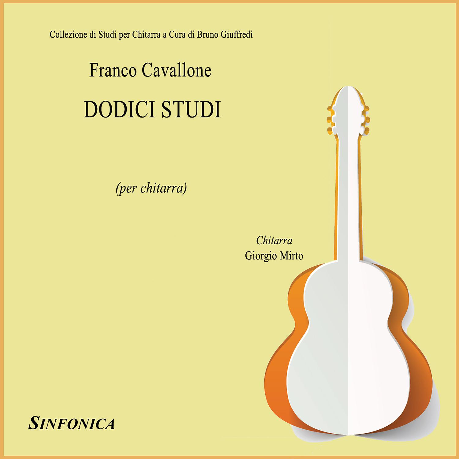 Постер альбома Dodici studi (Franco Cavallone)