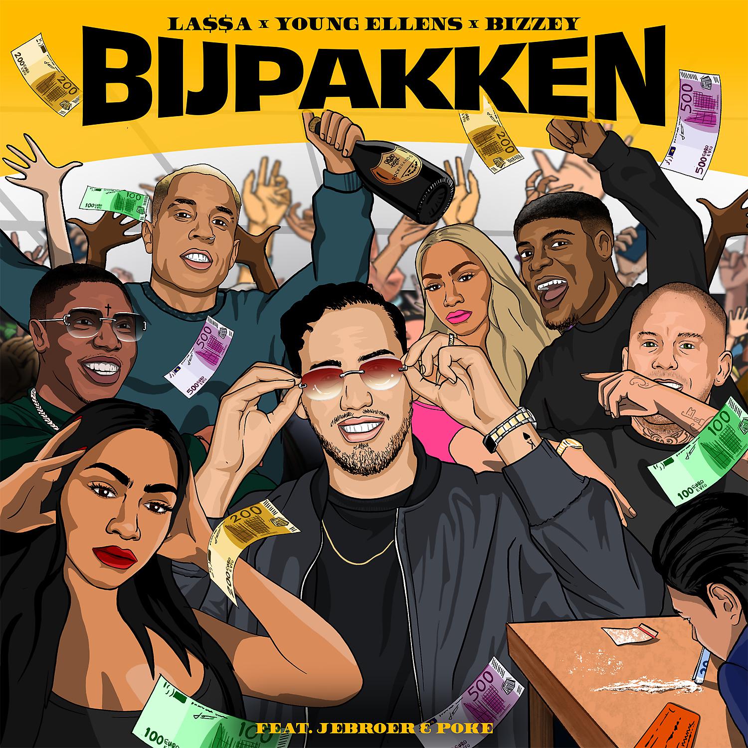 Постер альбома Bijpakken (feat. Jebroer & Poke)