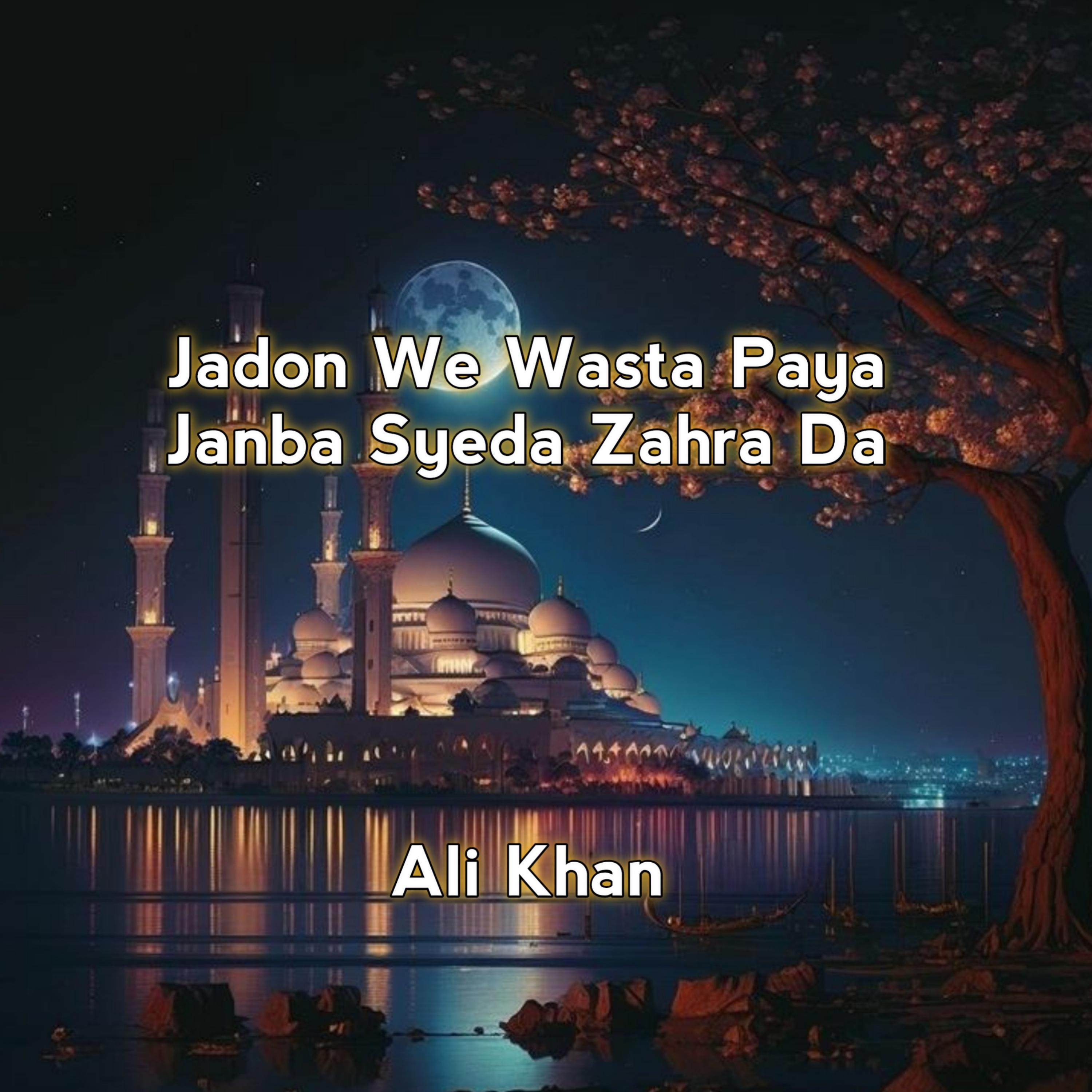 Постер альбома Jadon We Wasta Paya Janba Syeda Zahra Da