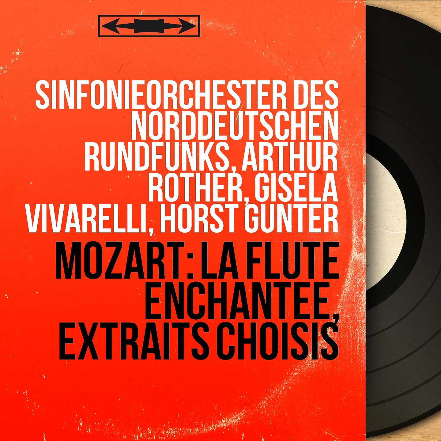 Постер альбома Mozart: La flûte enchantée, extraits choisis