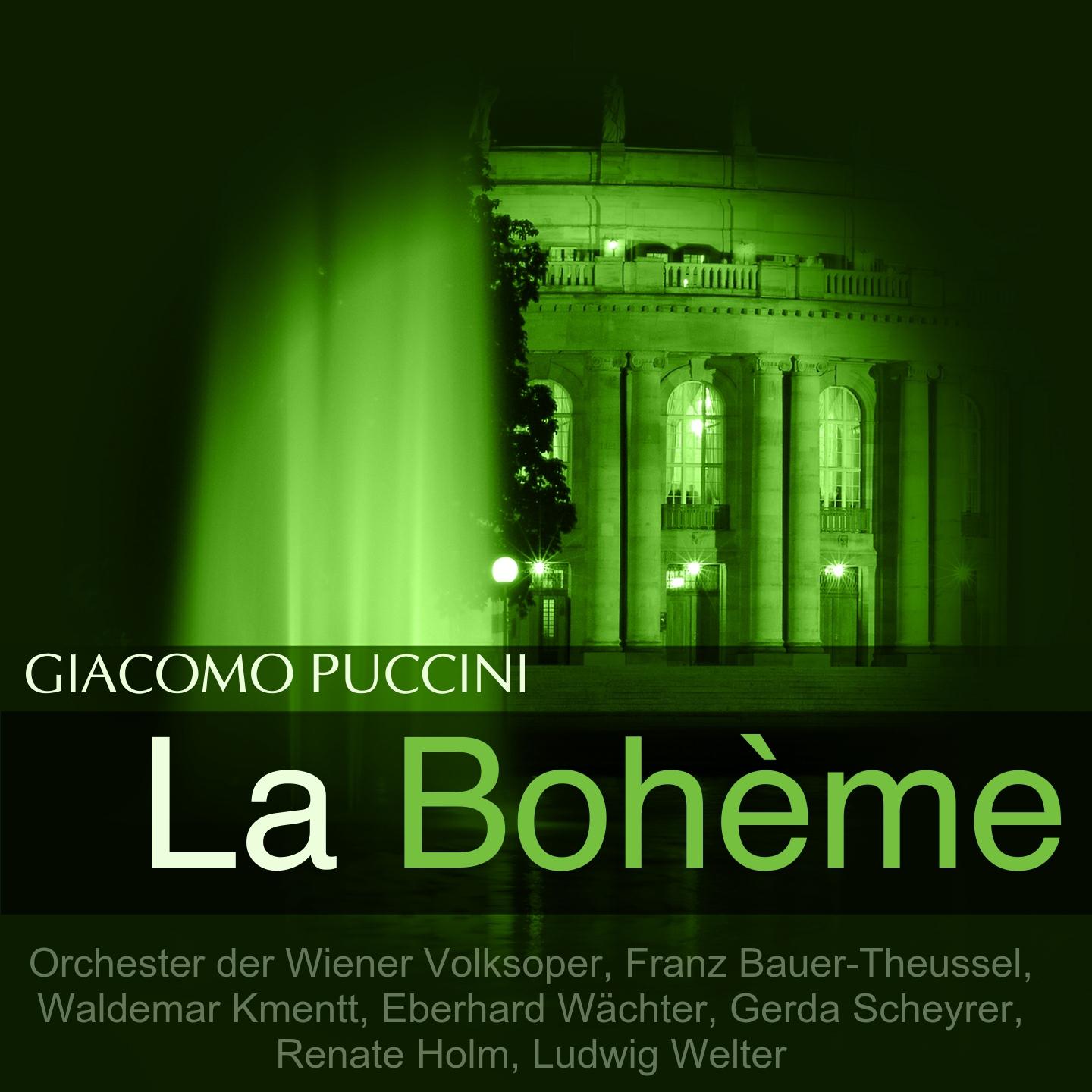 Постер альбома Puccini: La bohème (Ausschnitte)