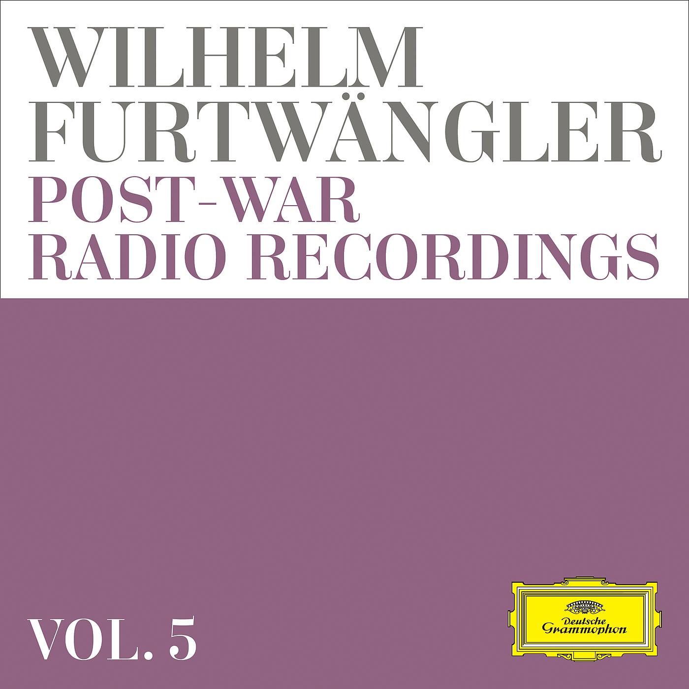 Постер альбома Wilhelm Furtwängler: Post-war Radio Recordings 