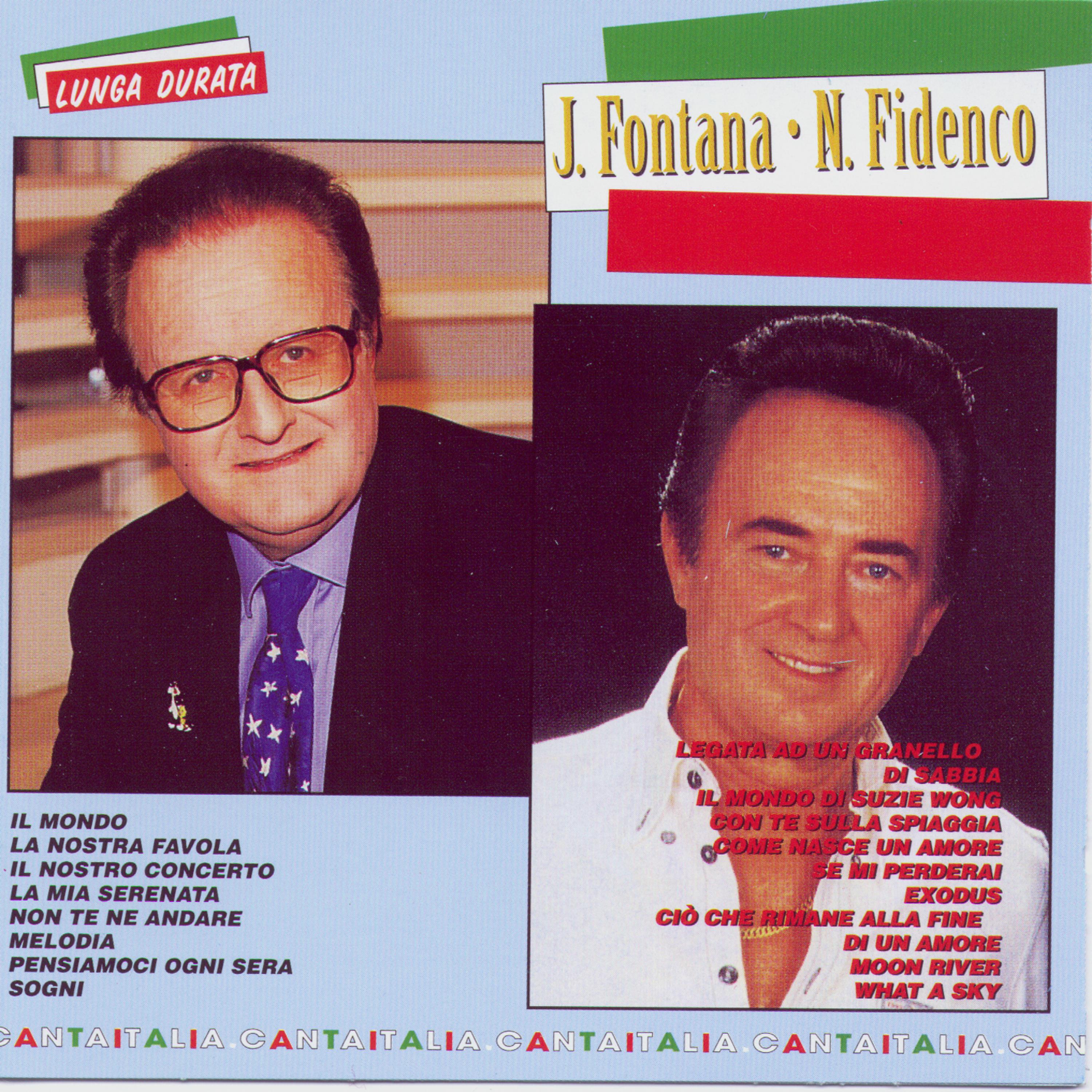 Постер альбома J. Fontana - N. Fidenco Cantaitalia