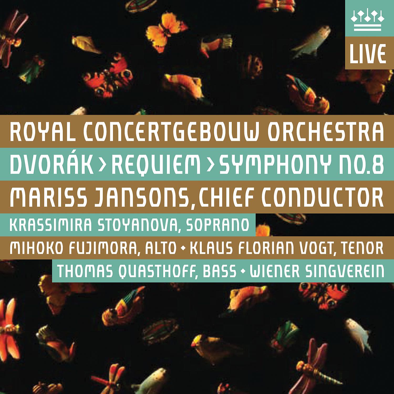 Постер альбома Dvorák: Requiem & Symphony No. 8 (Live)
