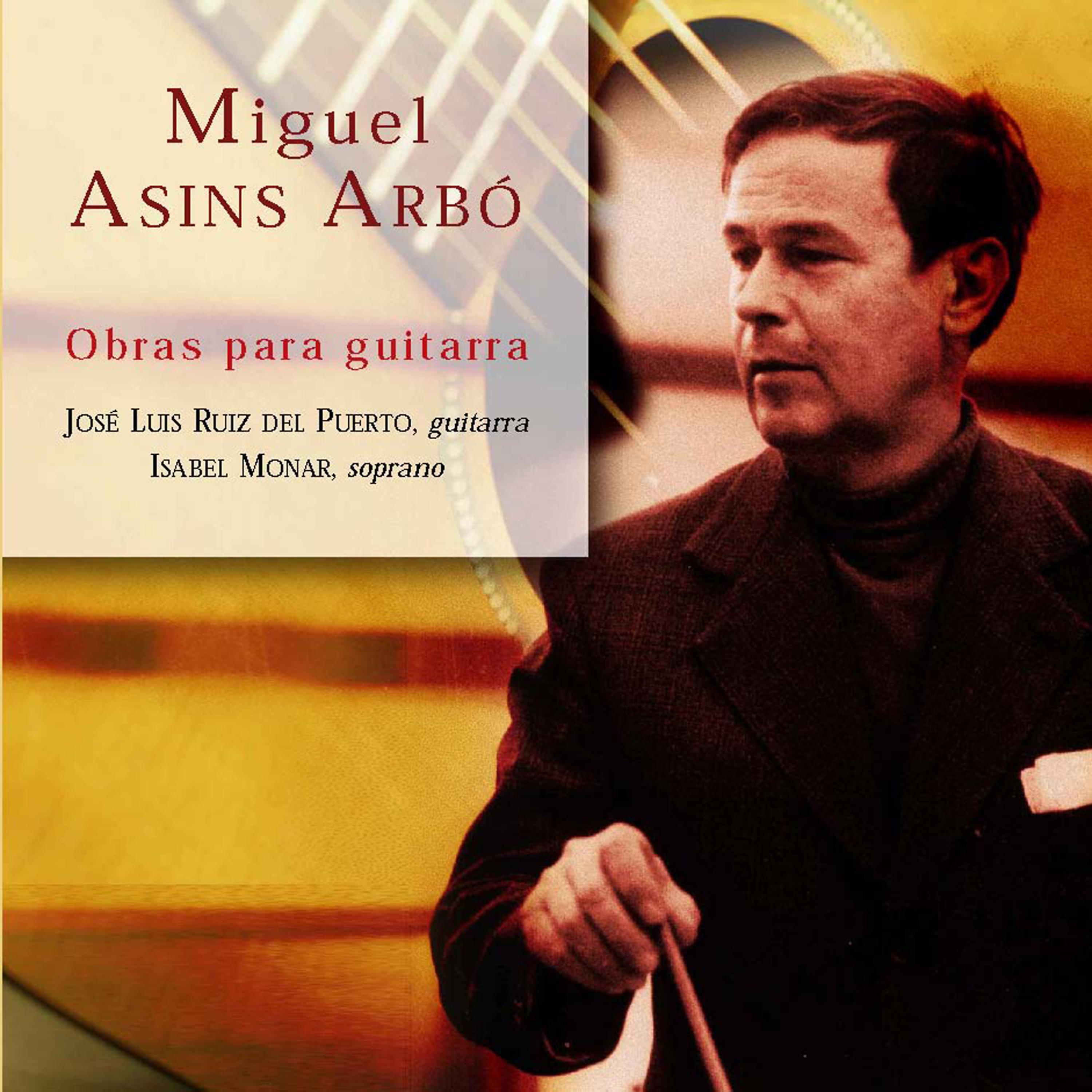 Постер альбома Miguel Asins Arbó: Obras para Guitarra