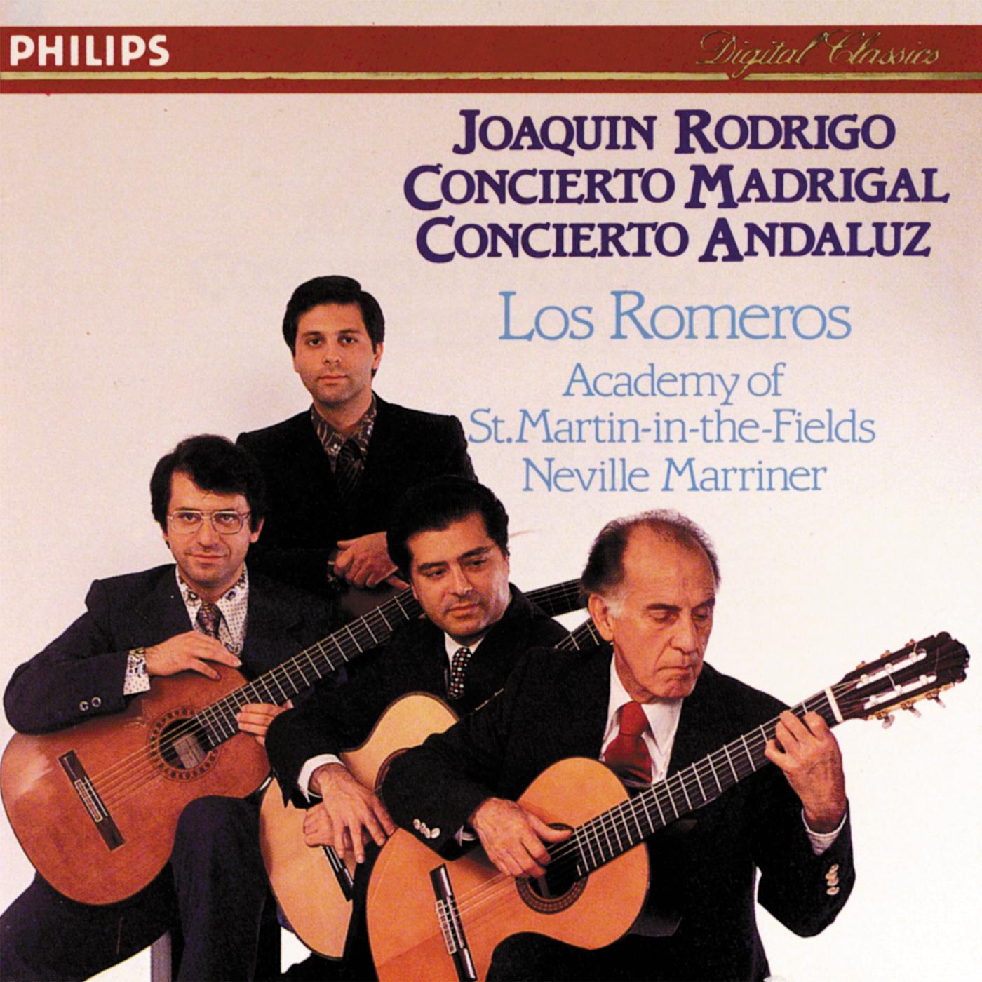 Постер альбома Rodrigo: Concerto Madrigal/Concierto Andaluz