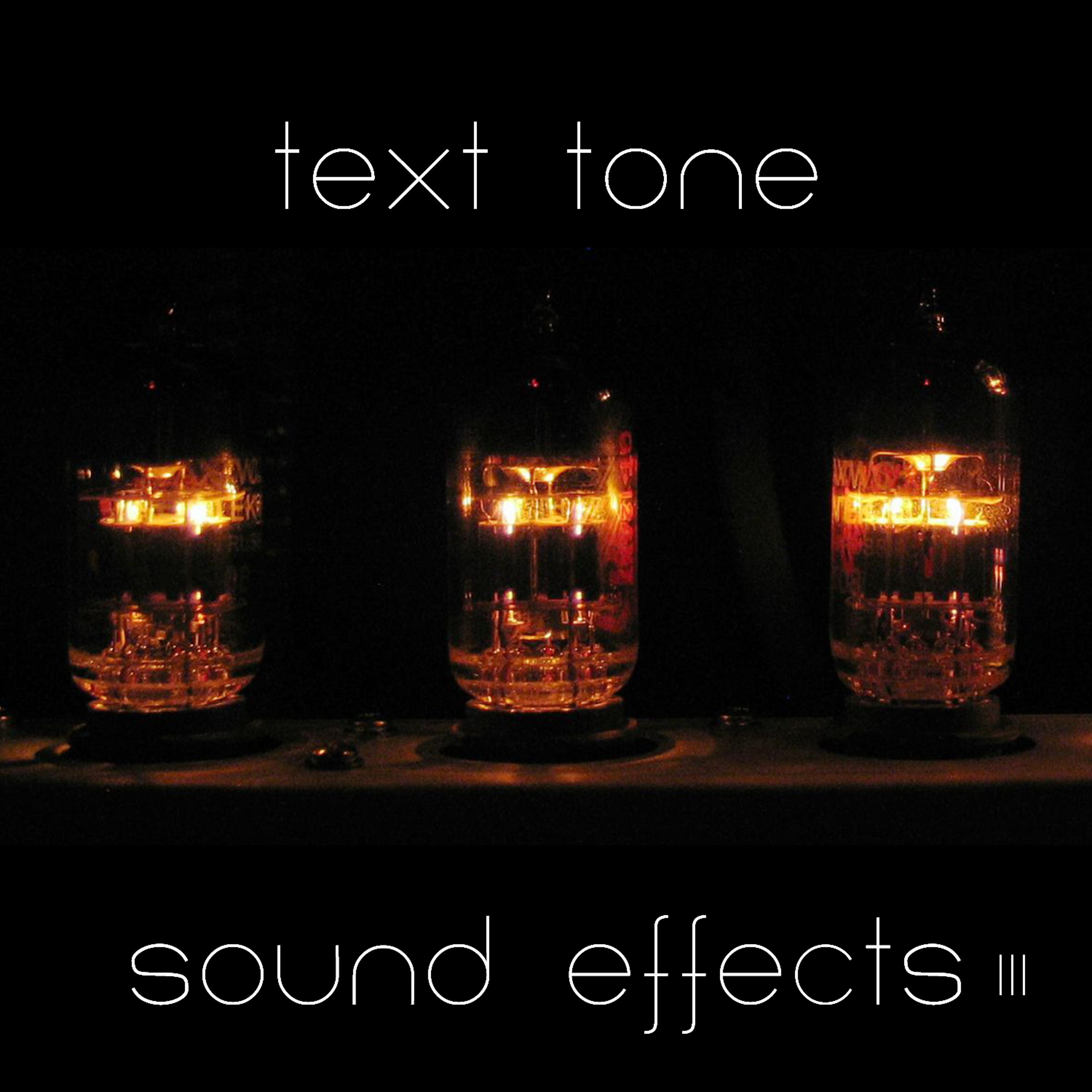 Постер альбома Text Tone Sound Effects 3