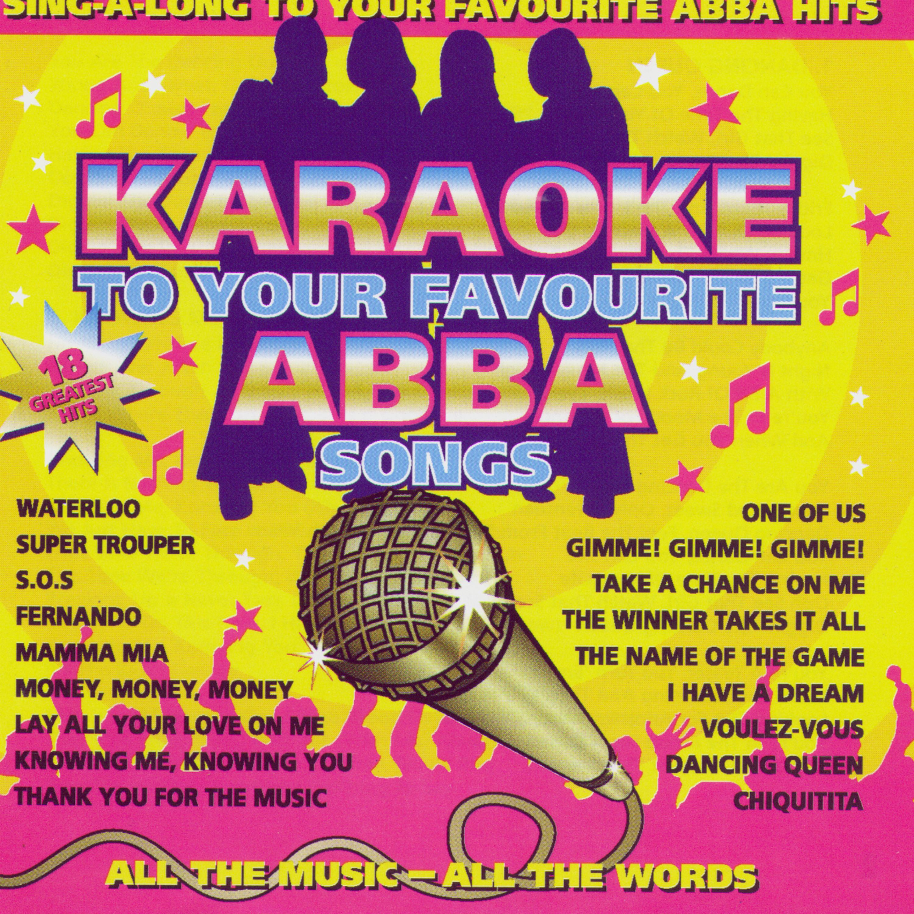 Постер альбома Karaoke To Your Favorite ABBA Songs