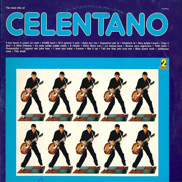 Постер альбома The Best Hits of Adriano Celentano