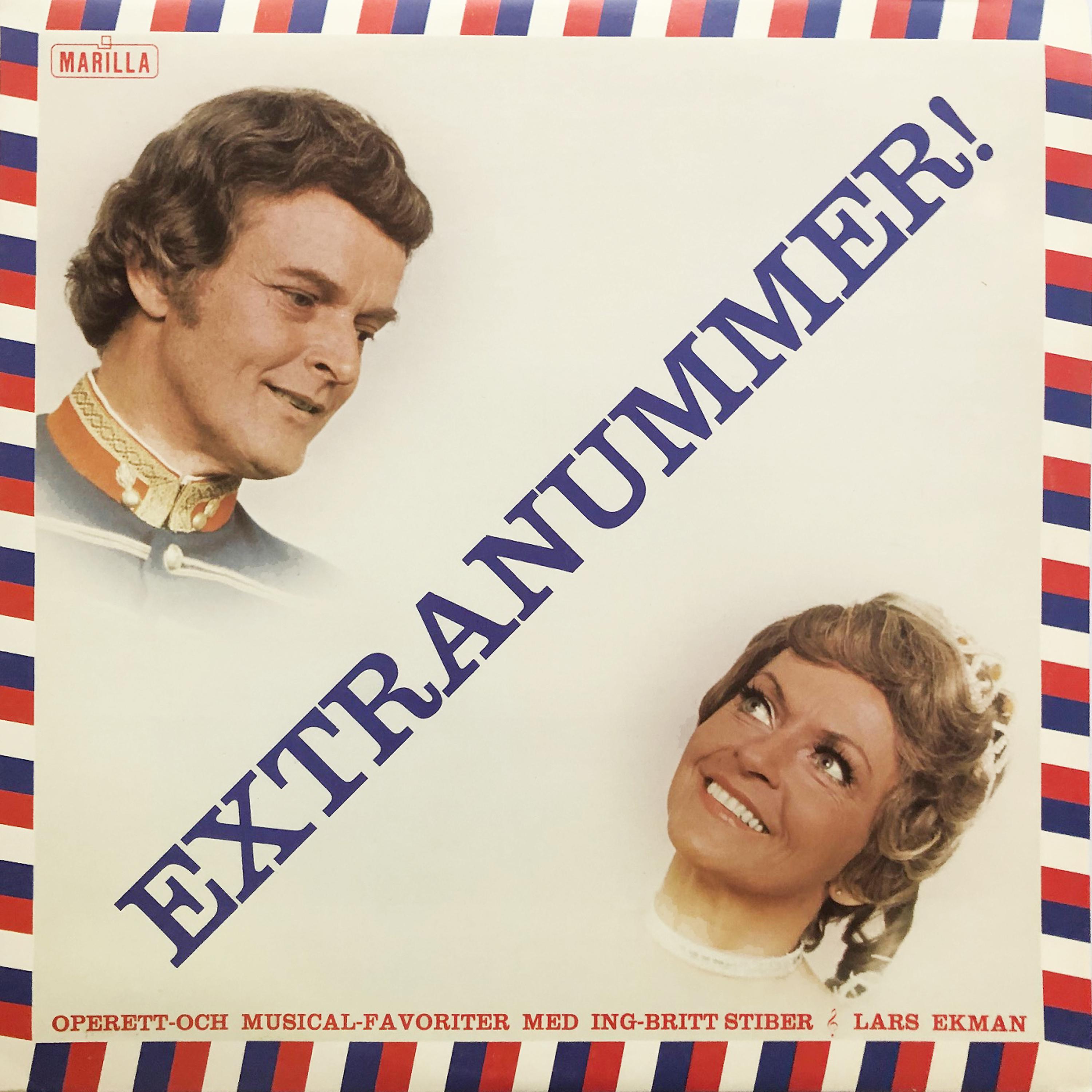 Постер альбома Extranummer Operett & Musical-favoriter med Ing-Britt Stiber & Lars Ekman