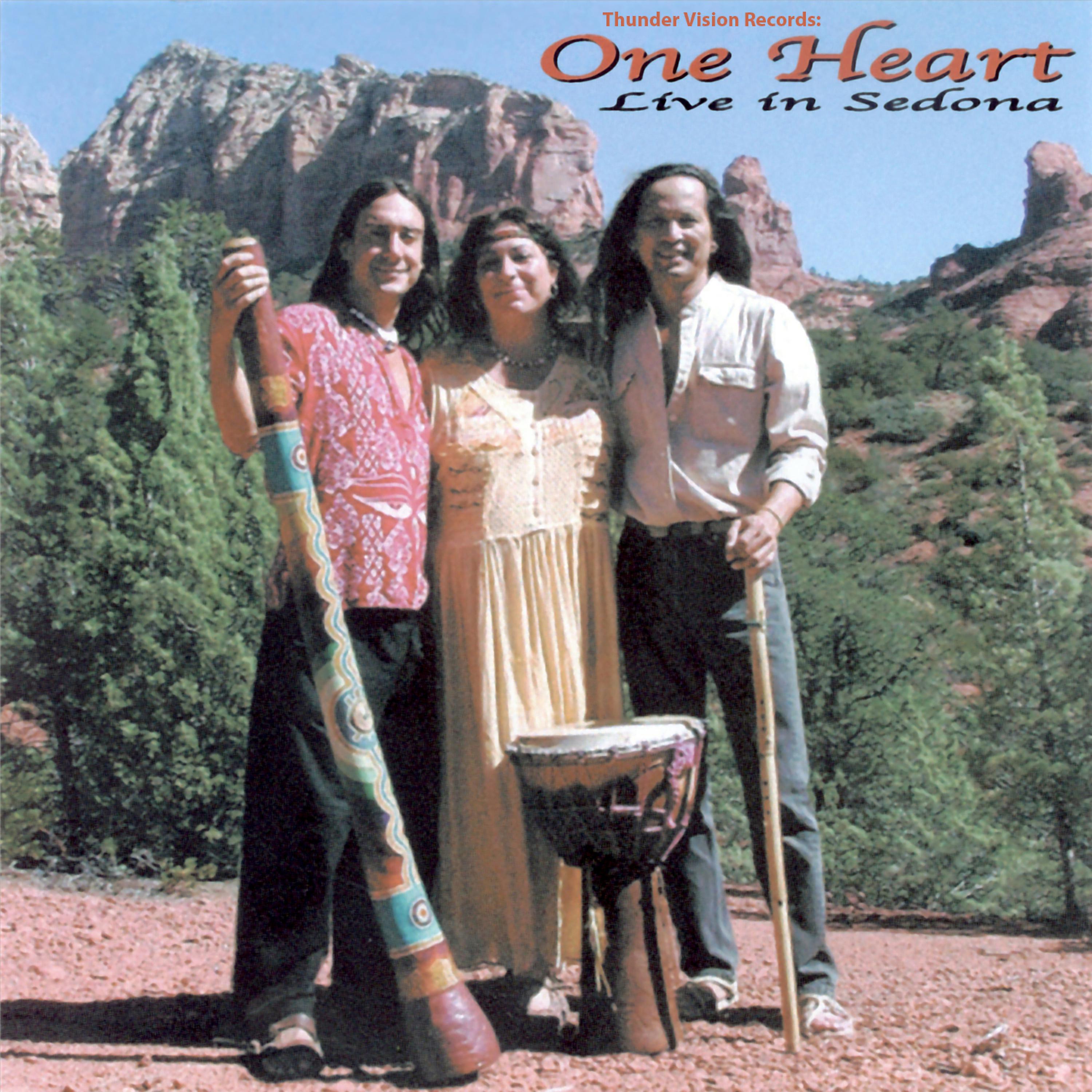 Постер альбома One Heart Live in Sedona
