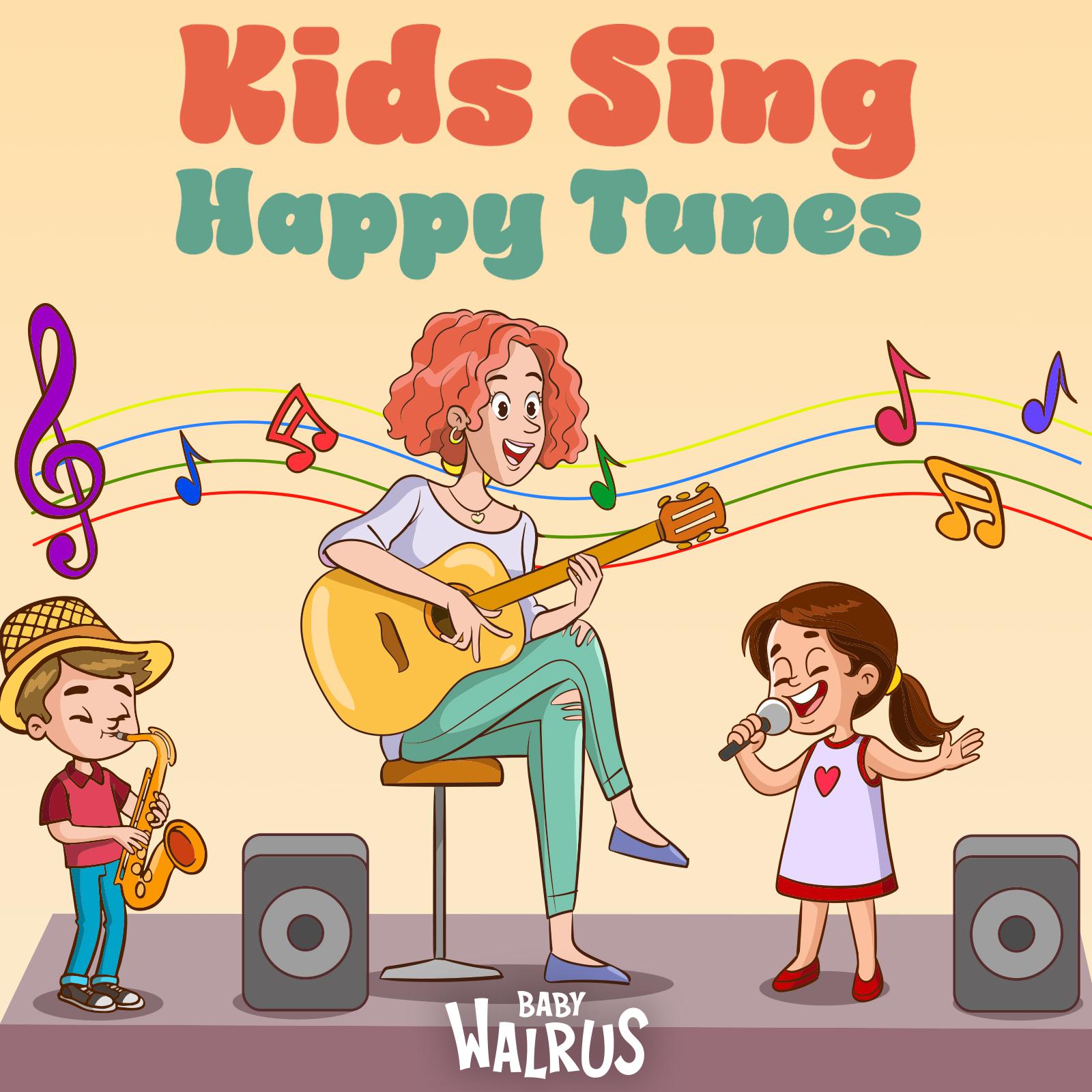 Постер альбома Kids Sing Happy Tunes